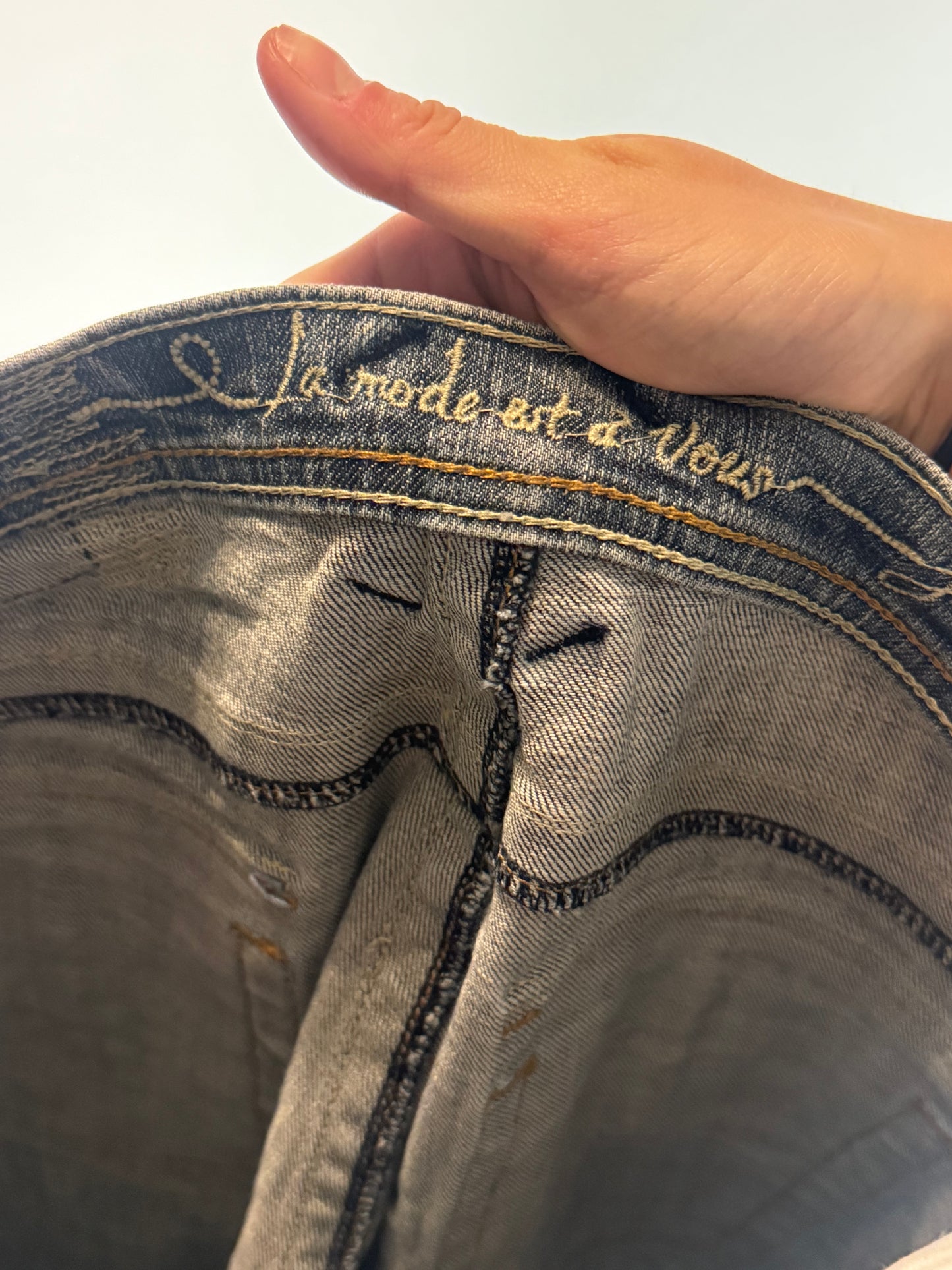 Lågmidjade jeans stl: XS