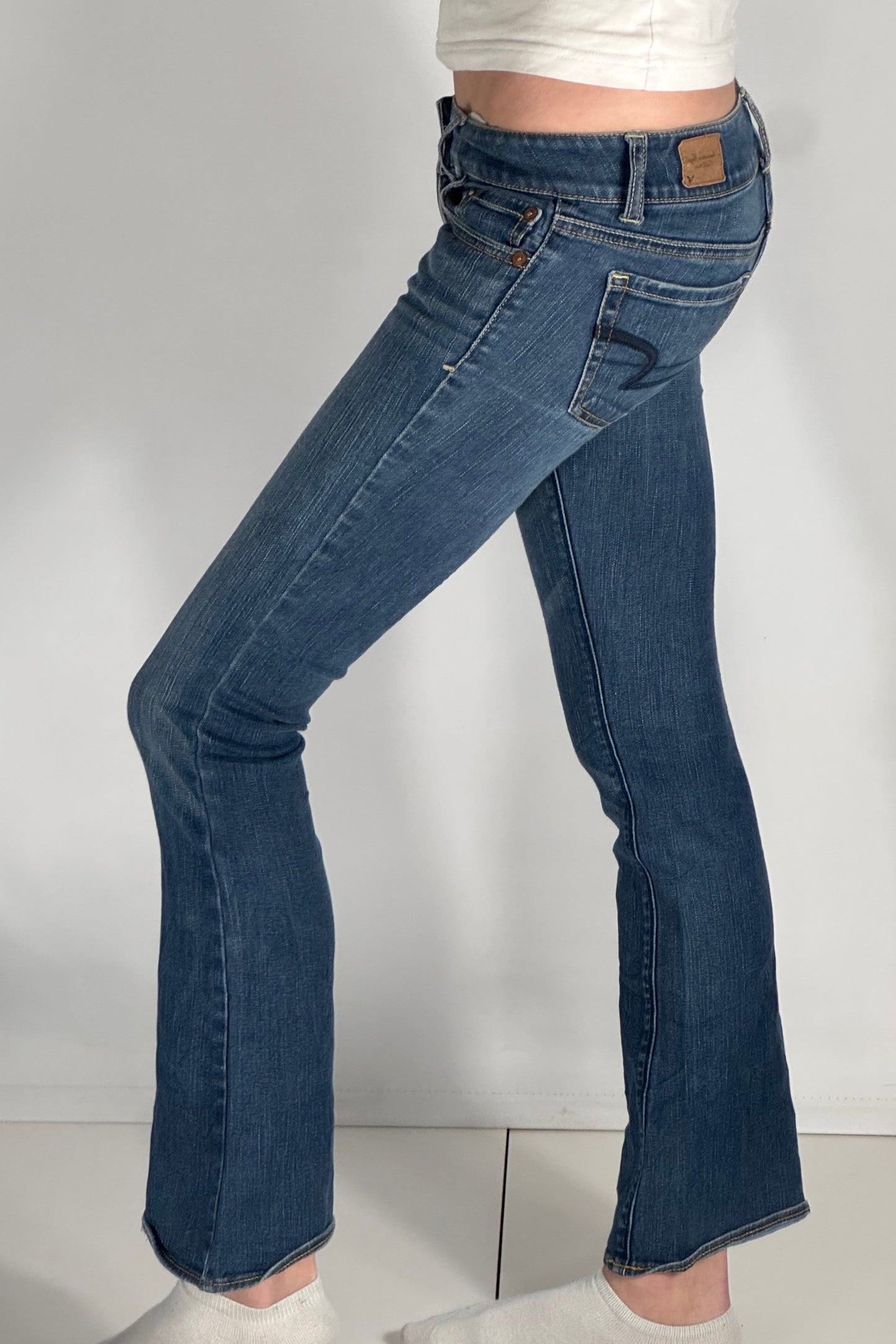 Lågmidjade jeans stl: