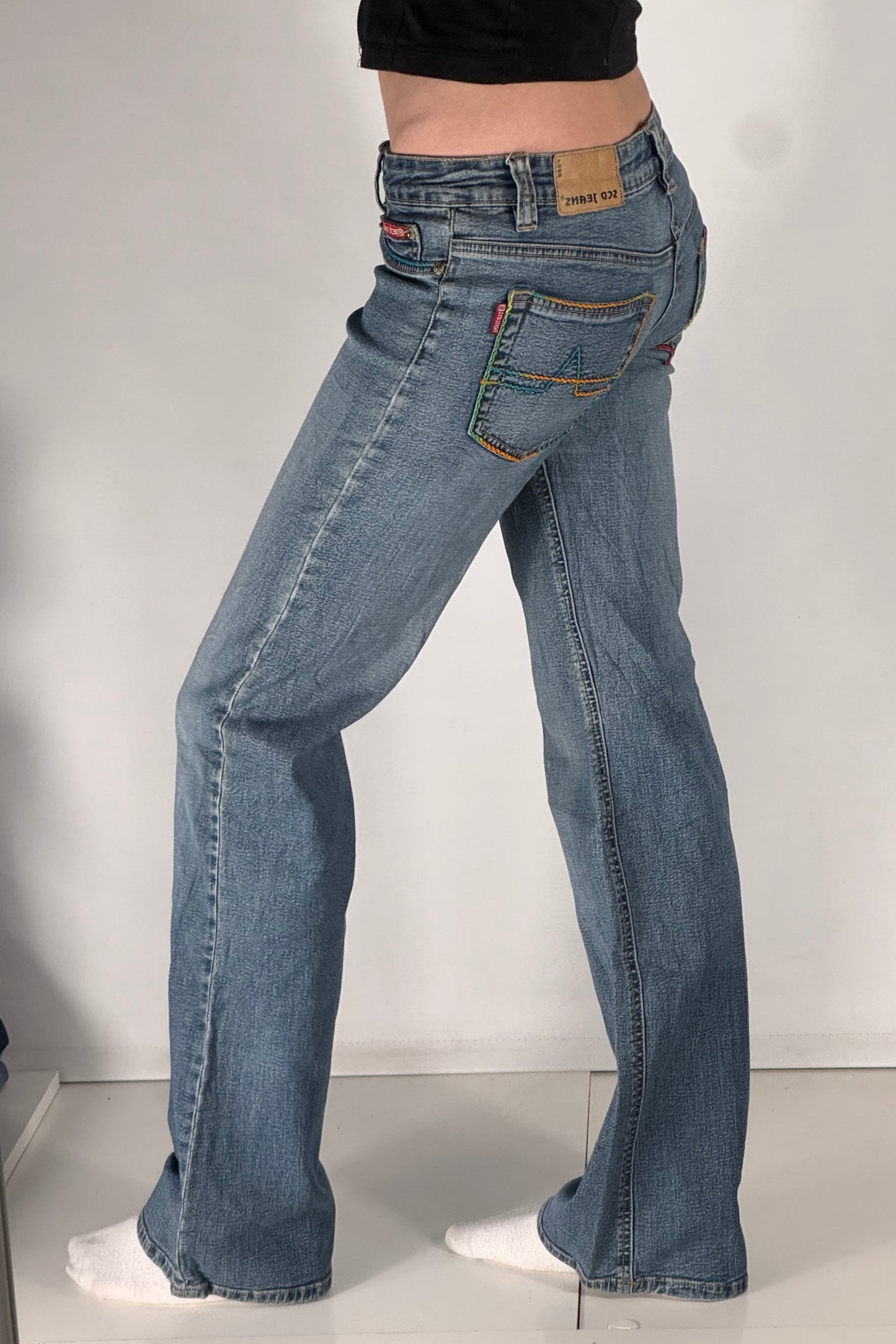 Lågmidjade jeans stl: XS