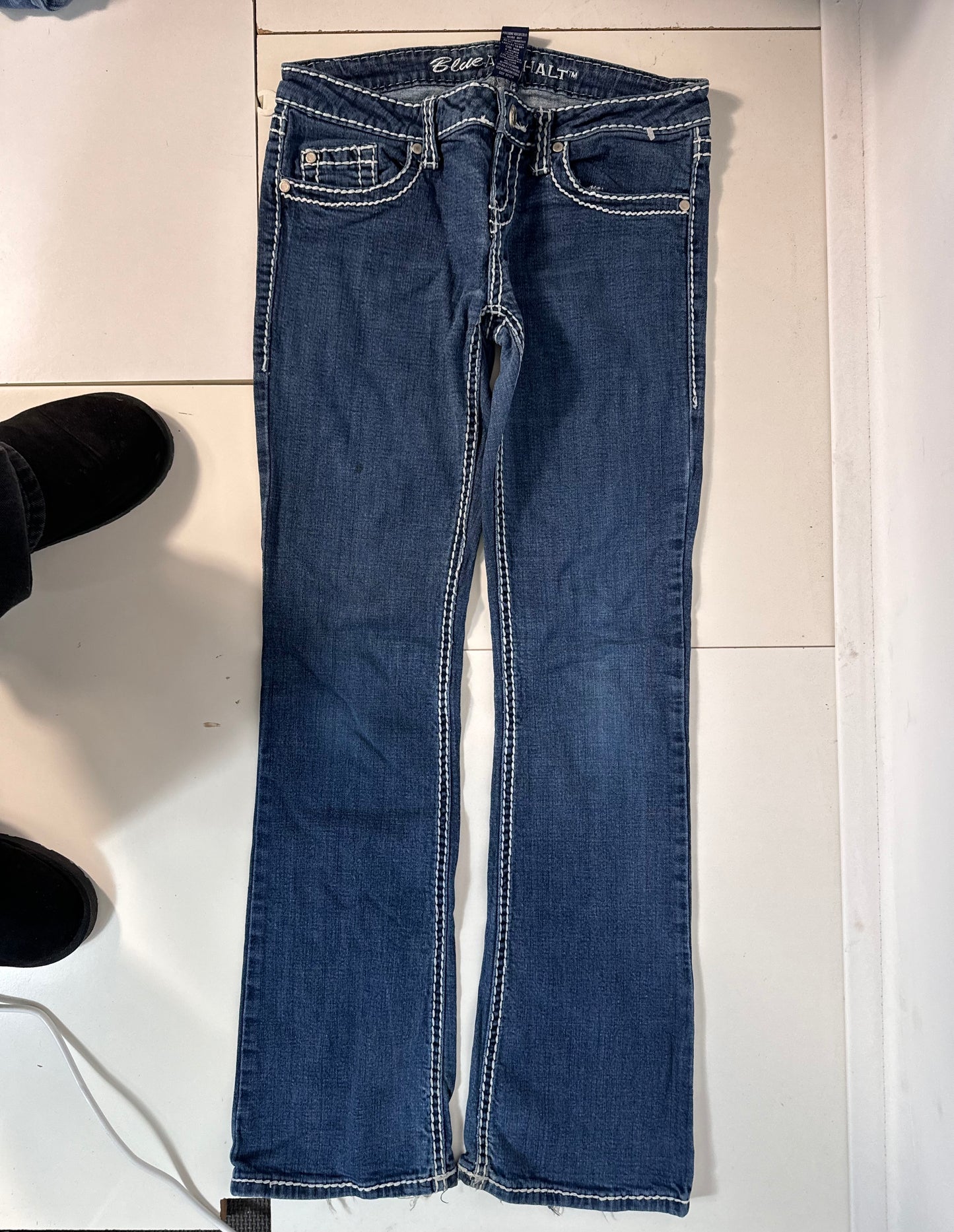 Lågmidjade jeans stl: S