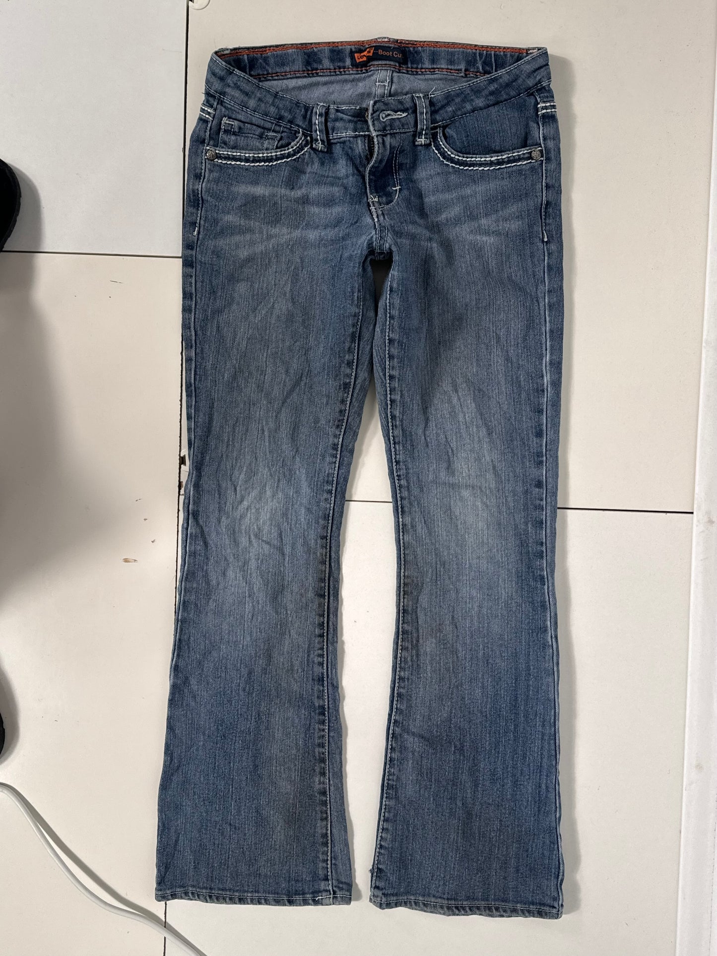 Lavlivede jeans str: XXXS