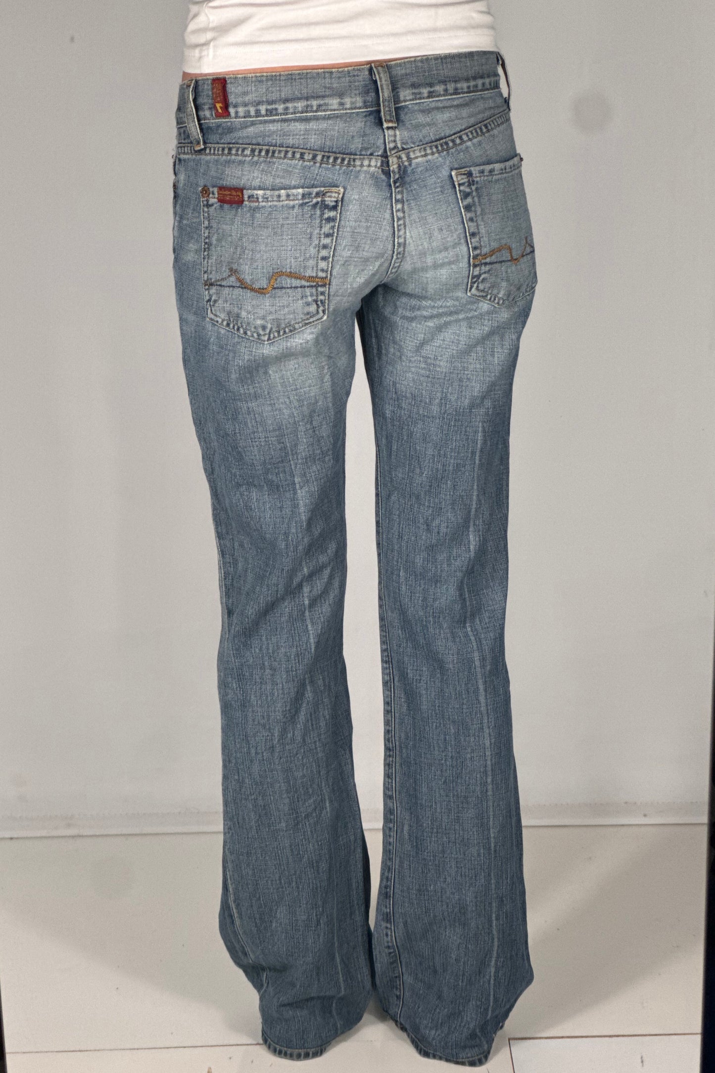 Lågmidjade jeans stl: XS
