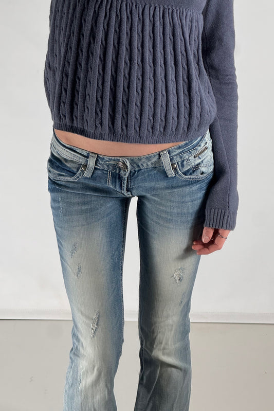 Lågmidjade jeans stl: XXS