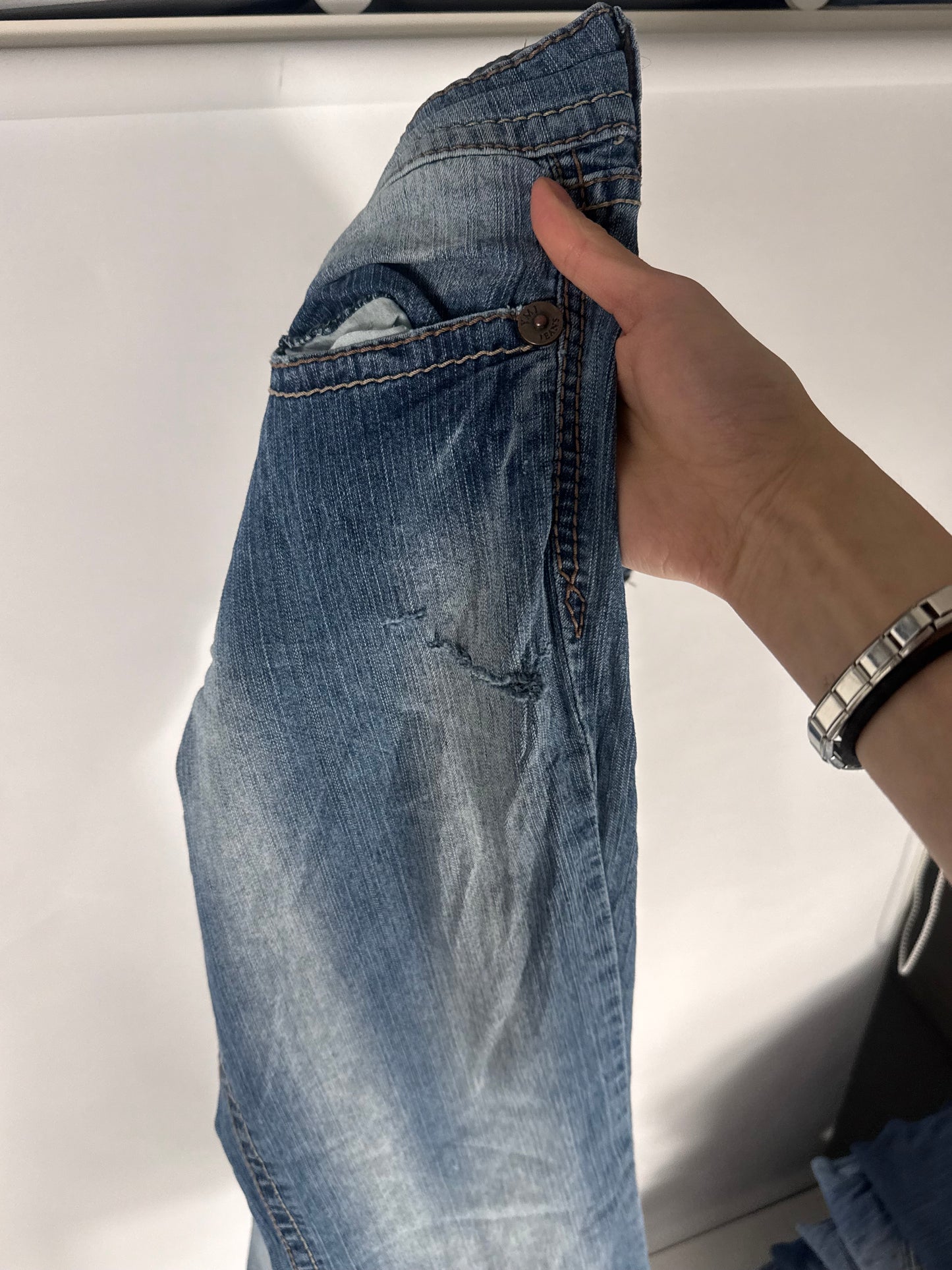 Lågmidjade jeans stl: M
