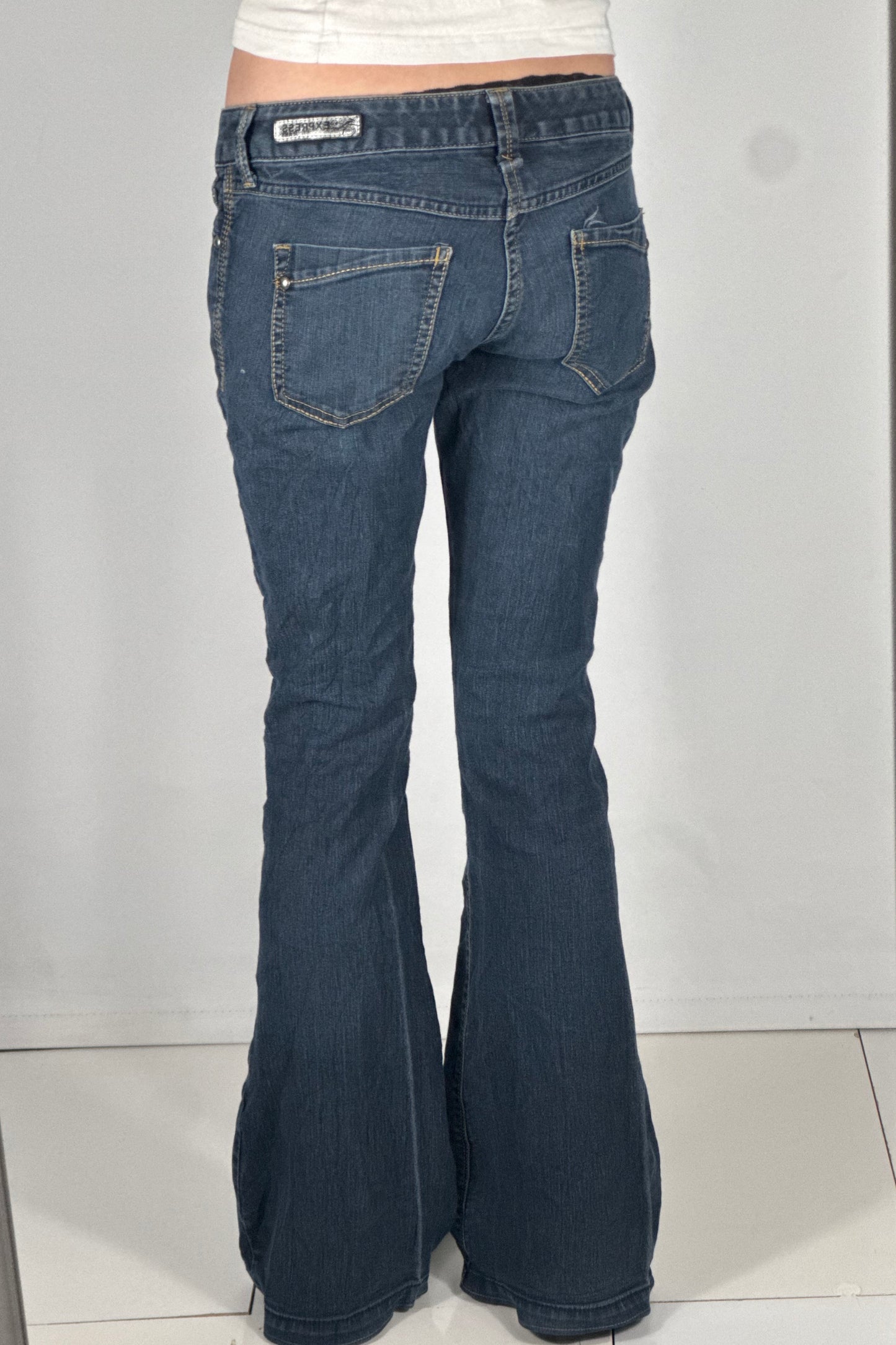 Lågmidjade jeans stl: S