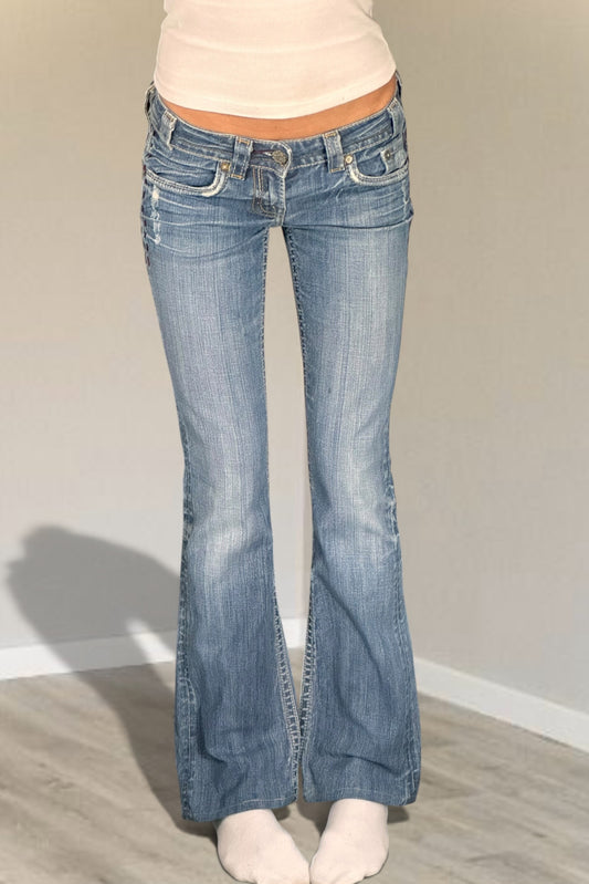 Lågmidjade jeans stl: XS