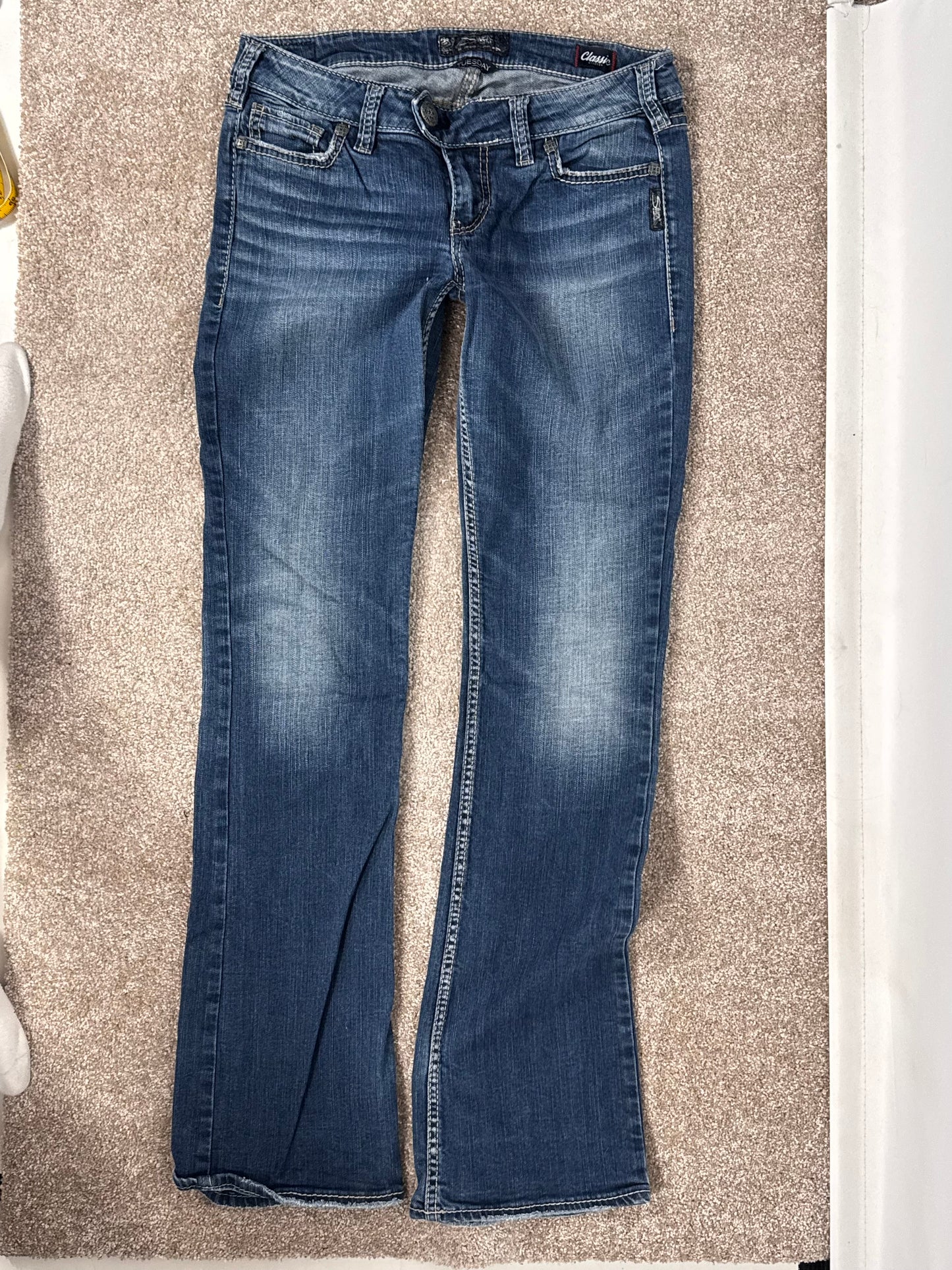 Lågmidjade jeans stl: S/M