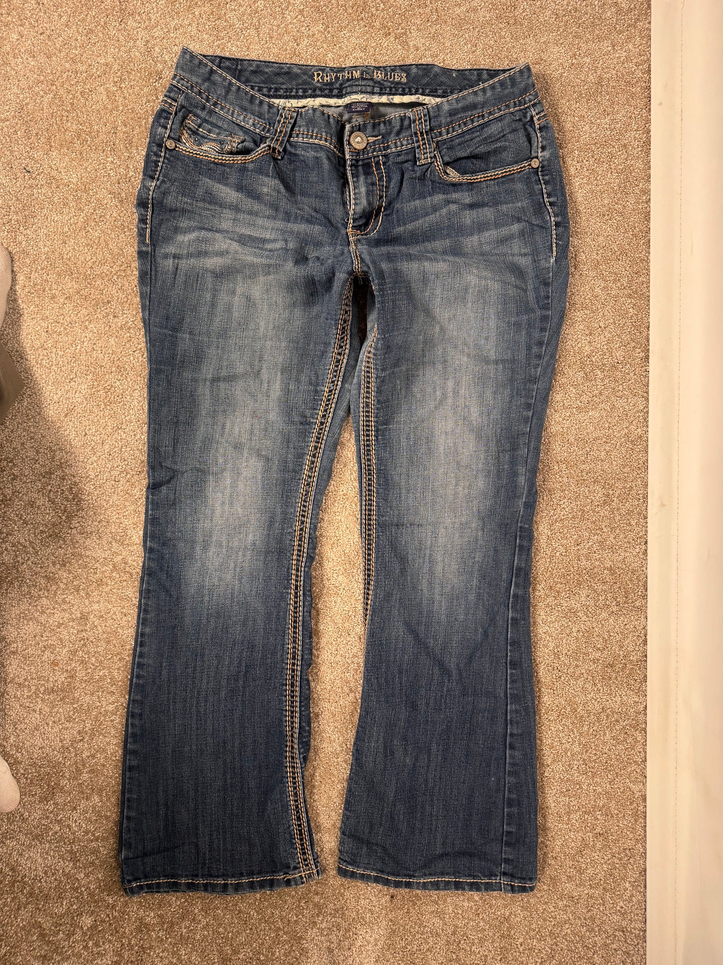 Lågmidjade jeans stl: M