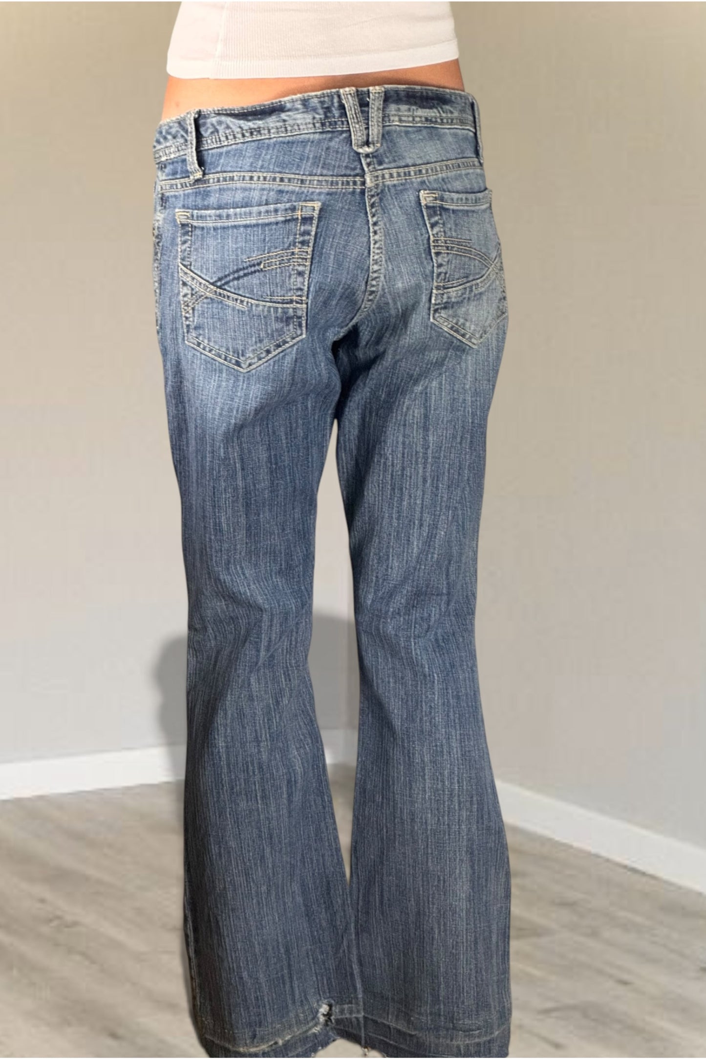 Lågmidjade jeans stl: S