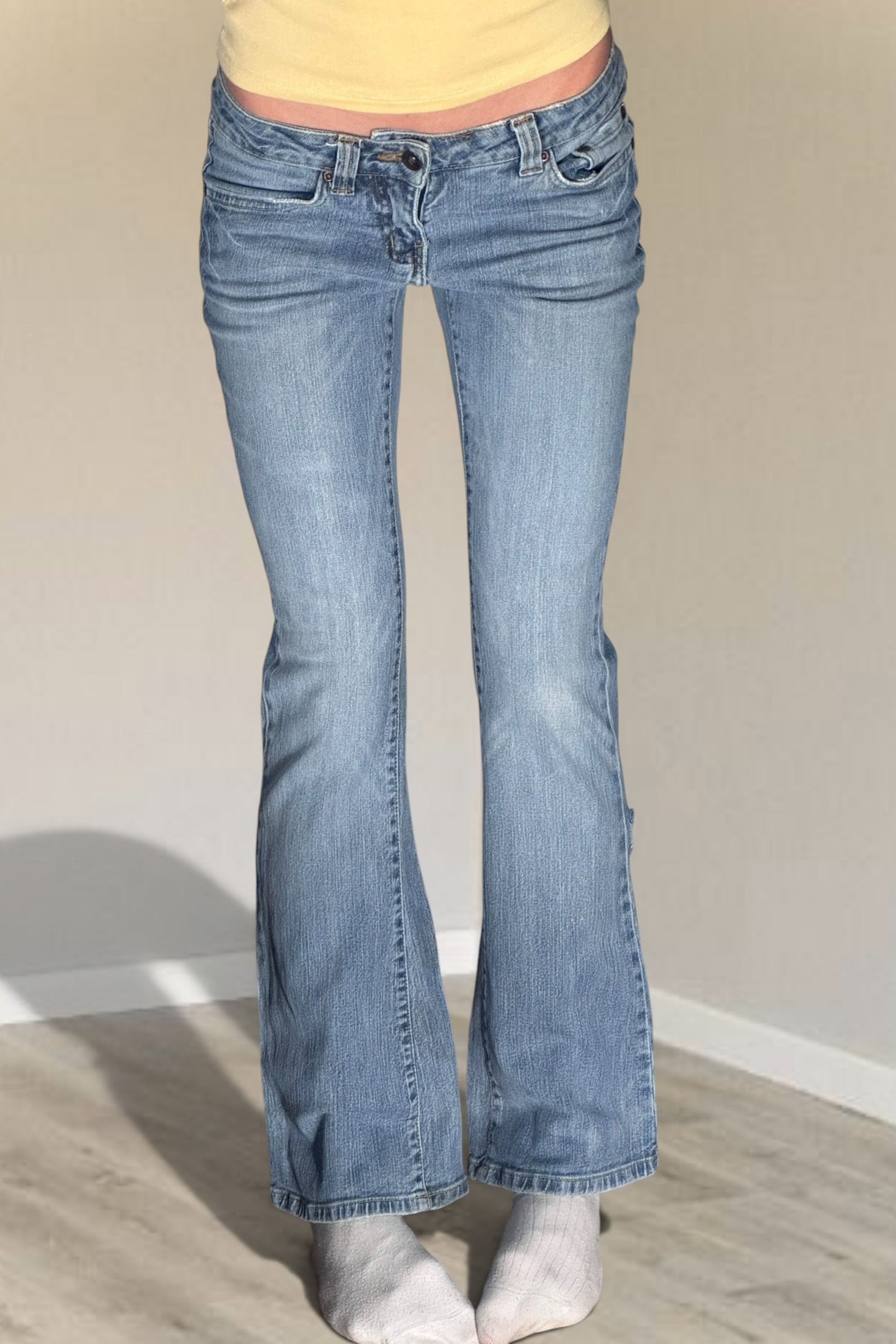 Lågmidjade jeans stl: XS