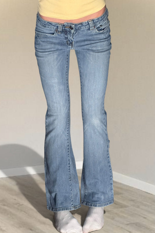 Lågmidjade jeans stl: XS