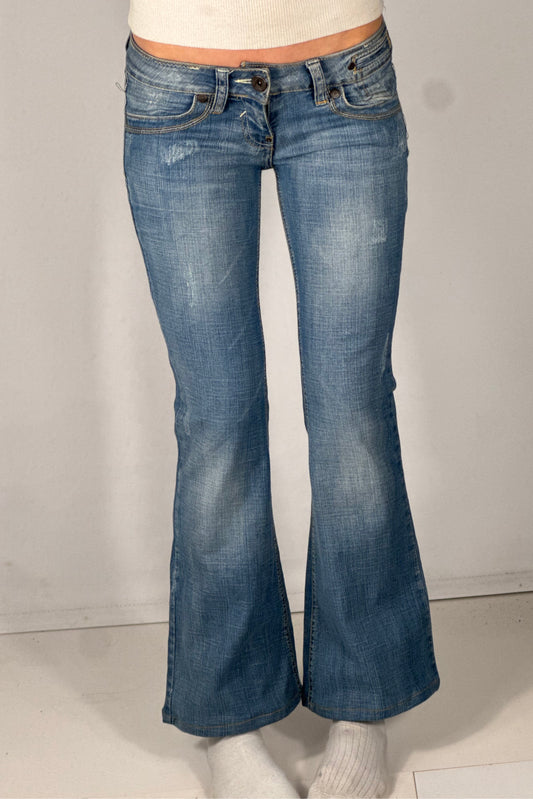 Lågmidjade jeans stl: XS