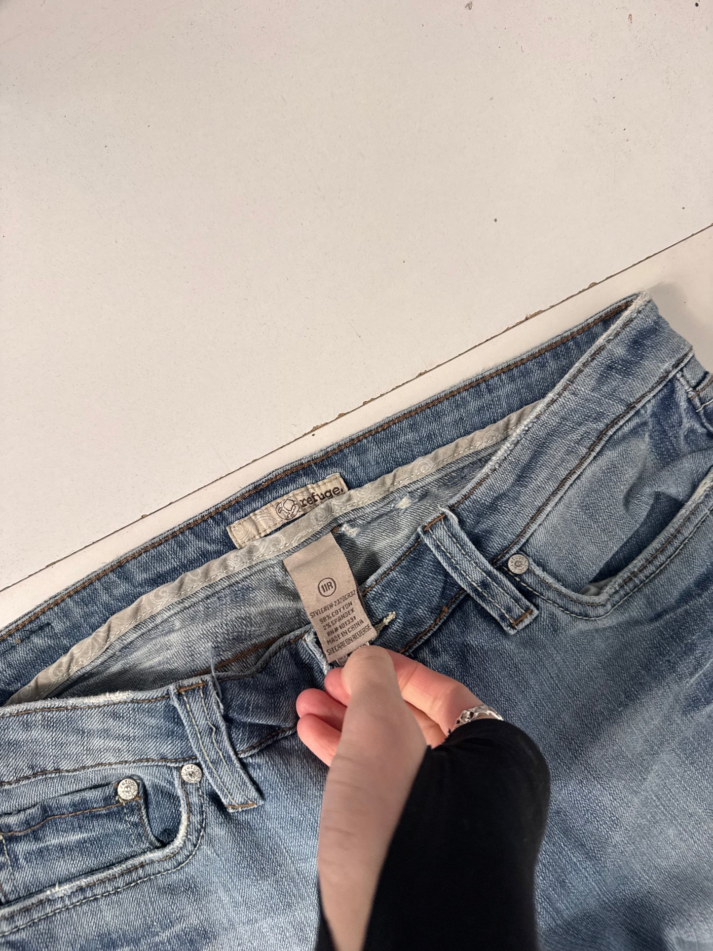 Lågmidjade jeans stl: S