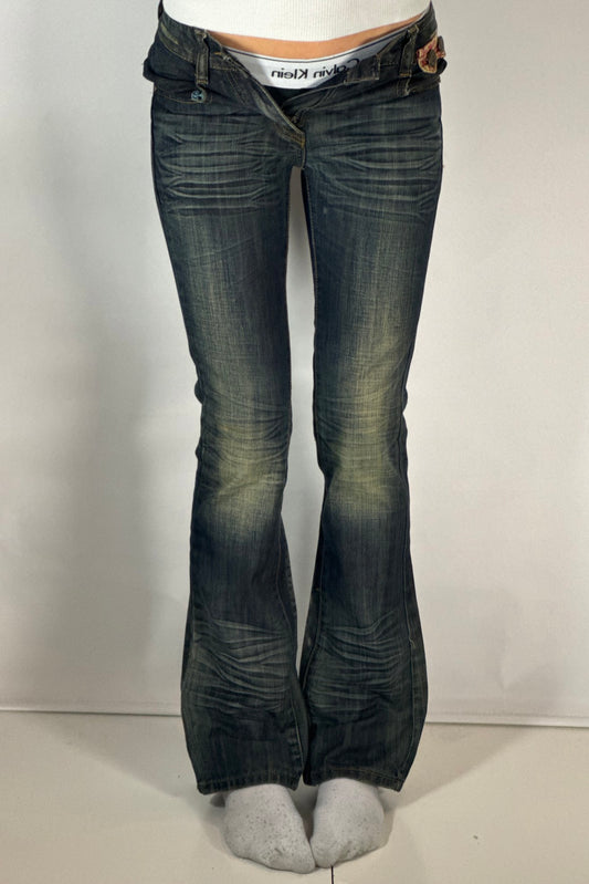 Lågmidjade jeans stl: XXXS