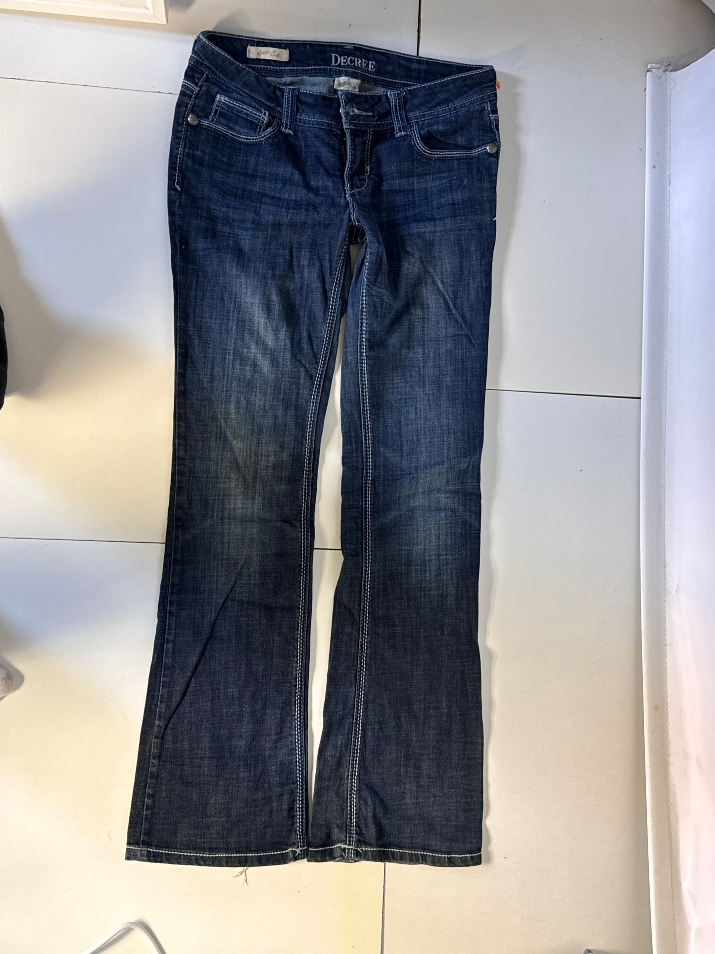Lågmidjade jeans stl: XS