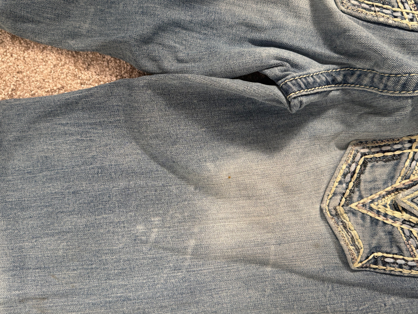 Lavtaljede jeans str: XS