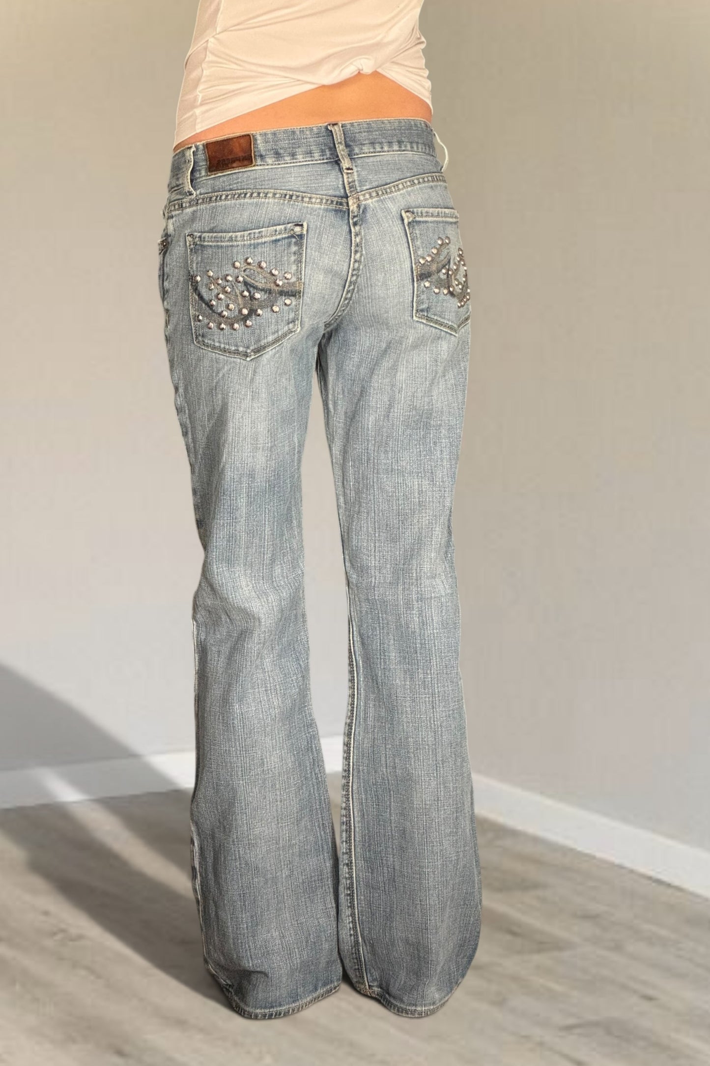 Lågmidjade jeans stl: XS