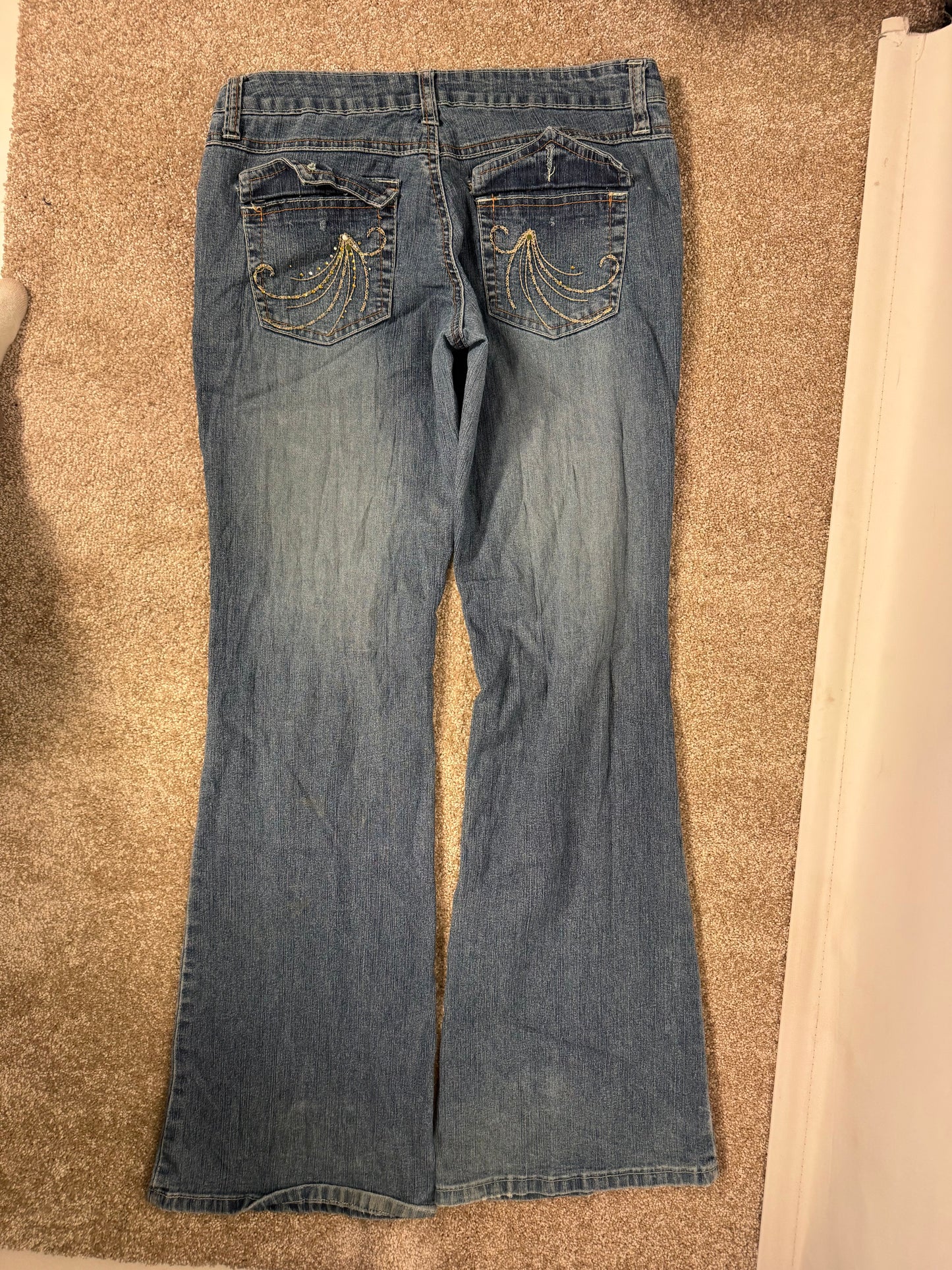Lågmidjade jeans stl: S