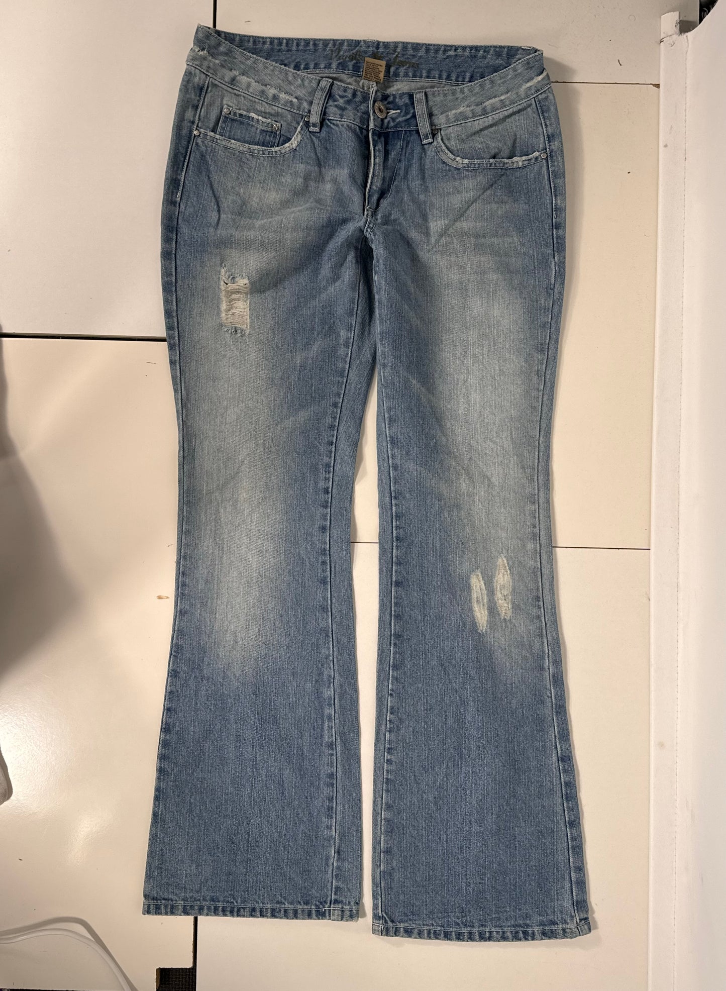 Lavtaljede jeans str: M