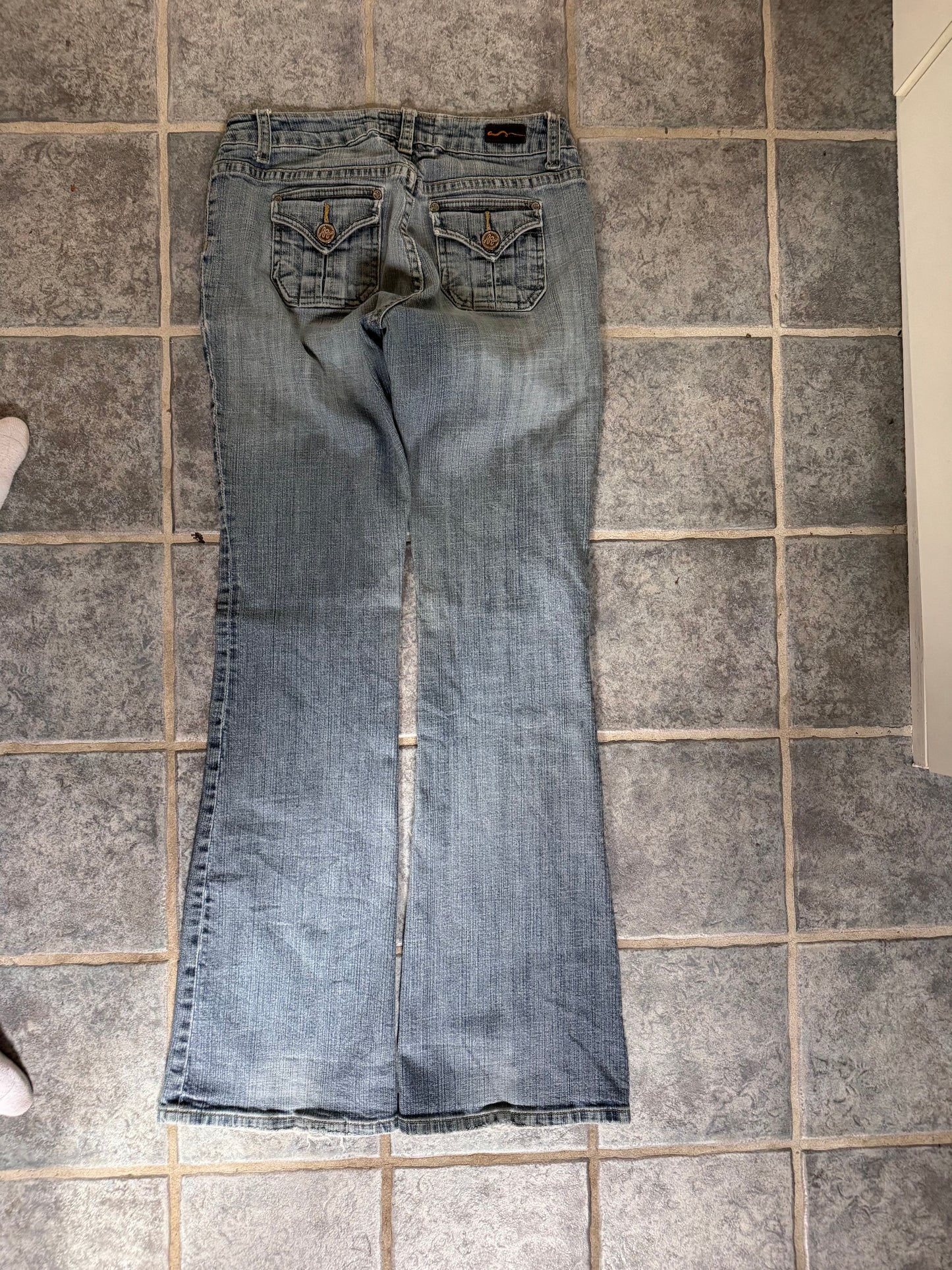 Lågmidjade jeans stl: XS