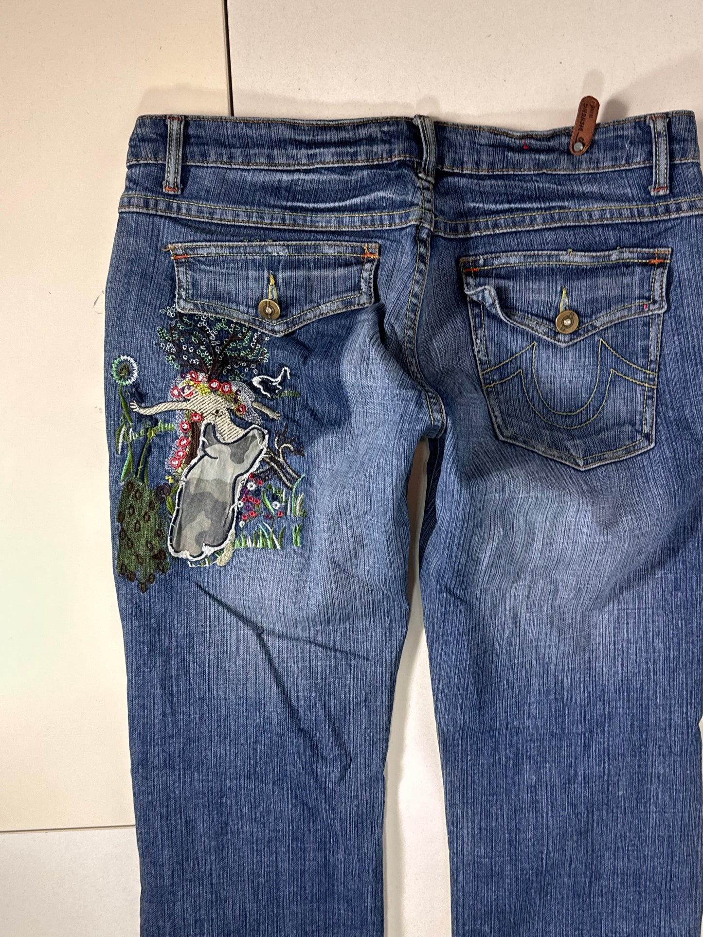 Lågmidjade jeans stl: S