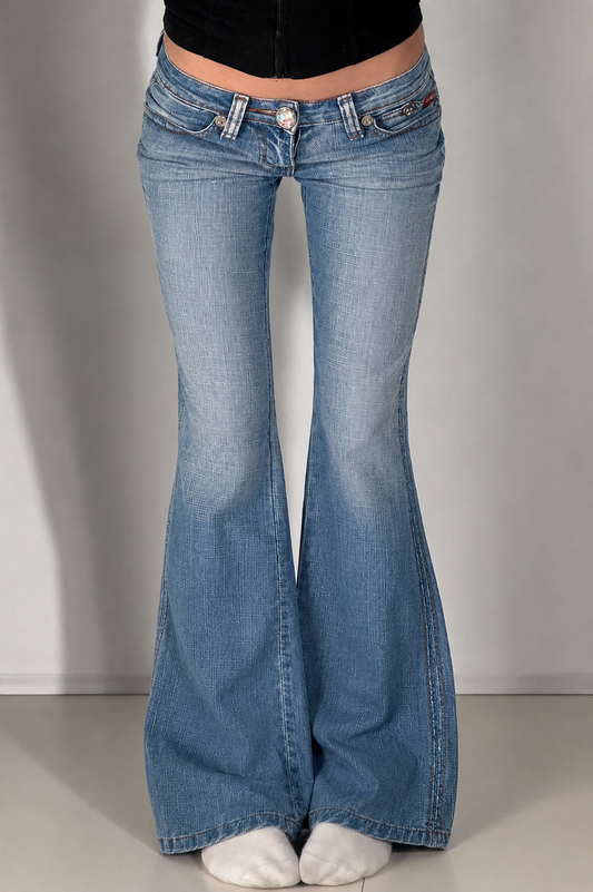 Lågmidjade jeans stl: XS