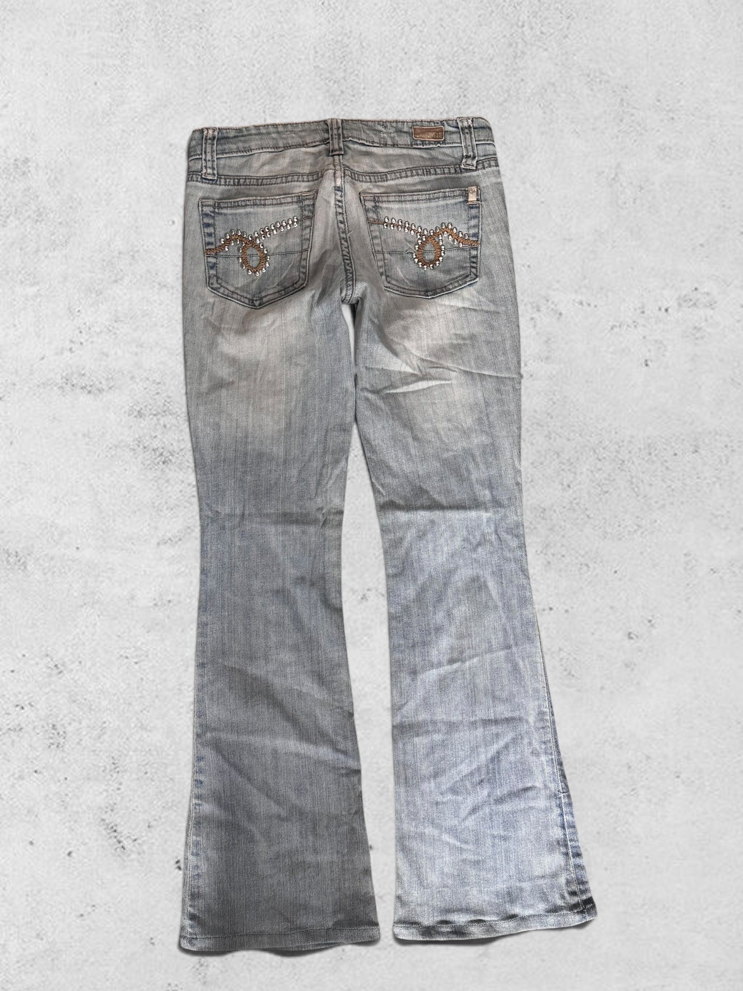 Lågmidjade jeans stl: XS