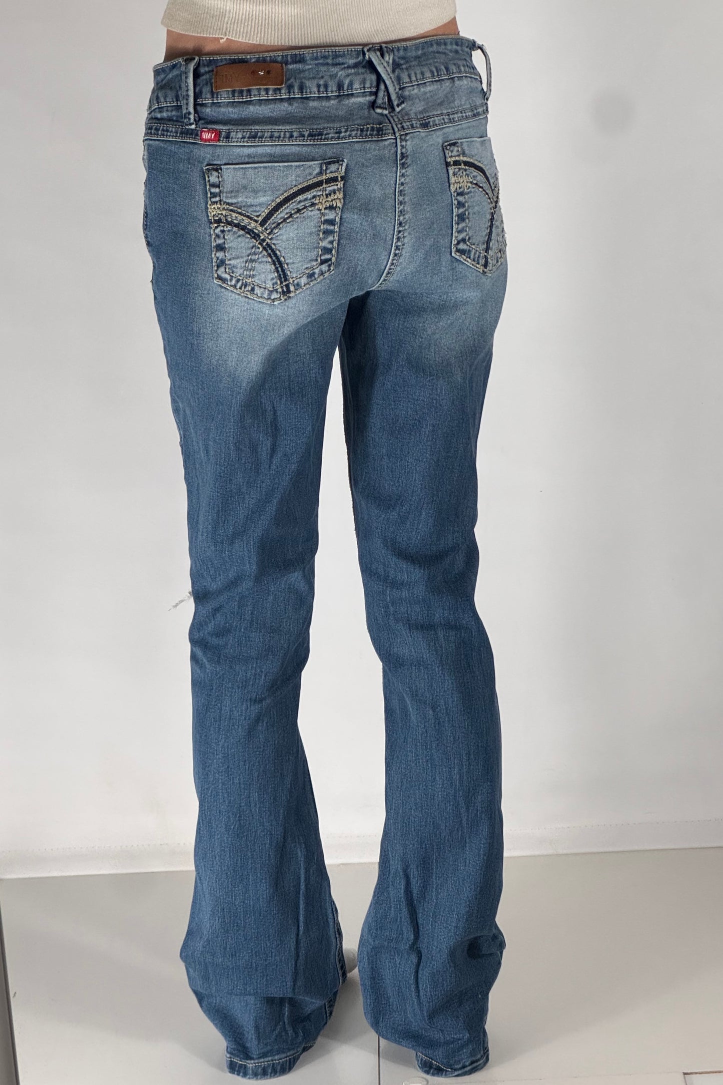 Lågmidjade jeans stl: S