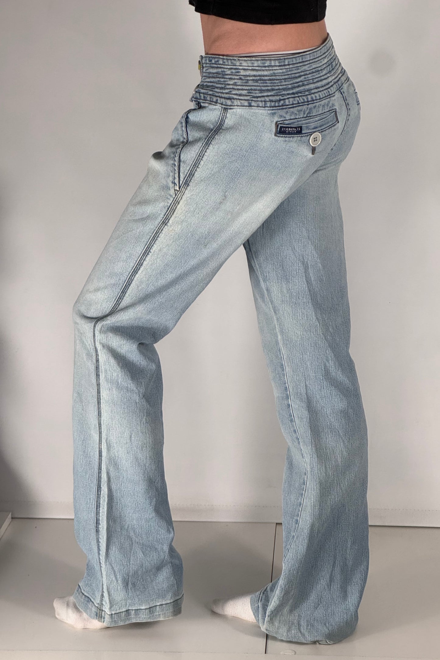 Lågmidjade jeans stl: S