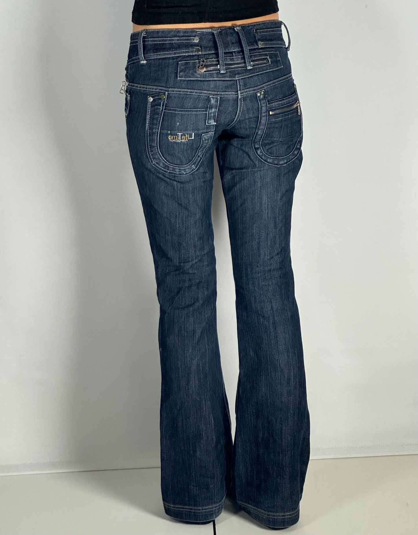 Lågmidjade jeans stl: S