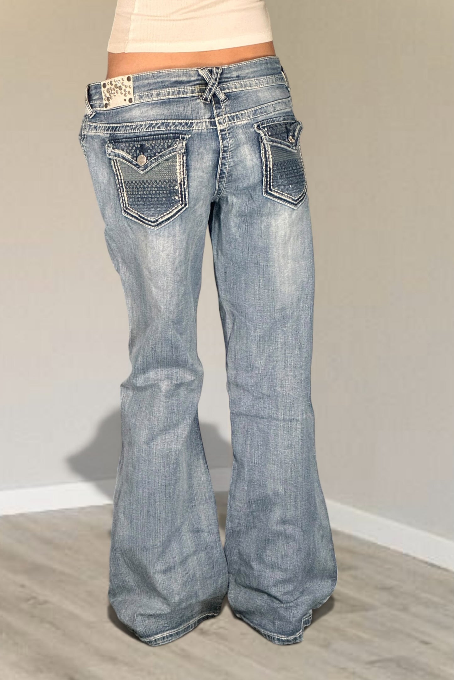 Lågmidjade jeans stl: L