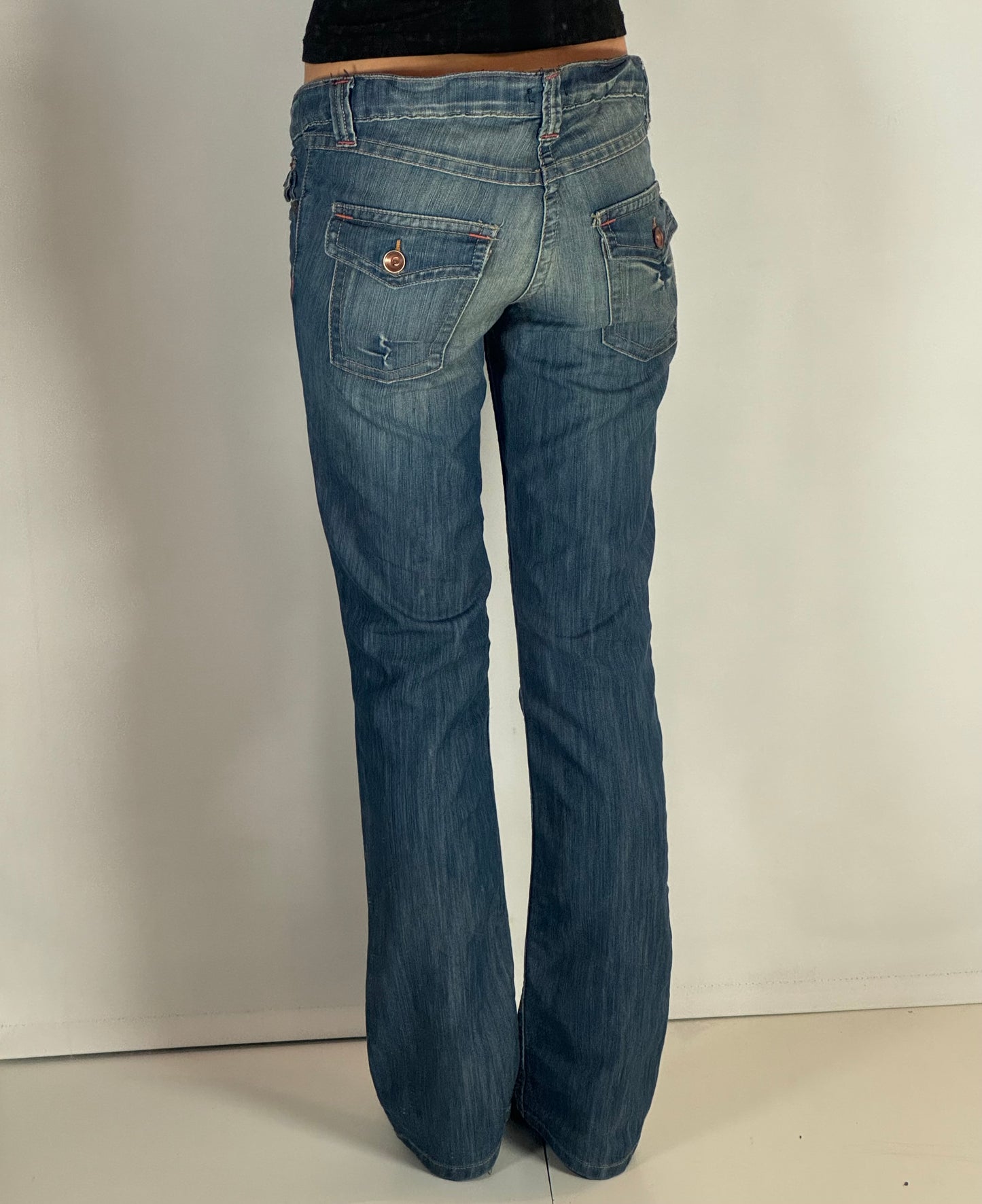 Lågmidjade jeans stl: M