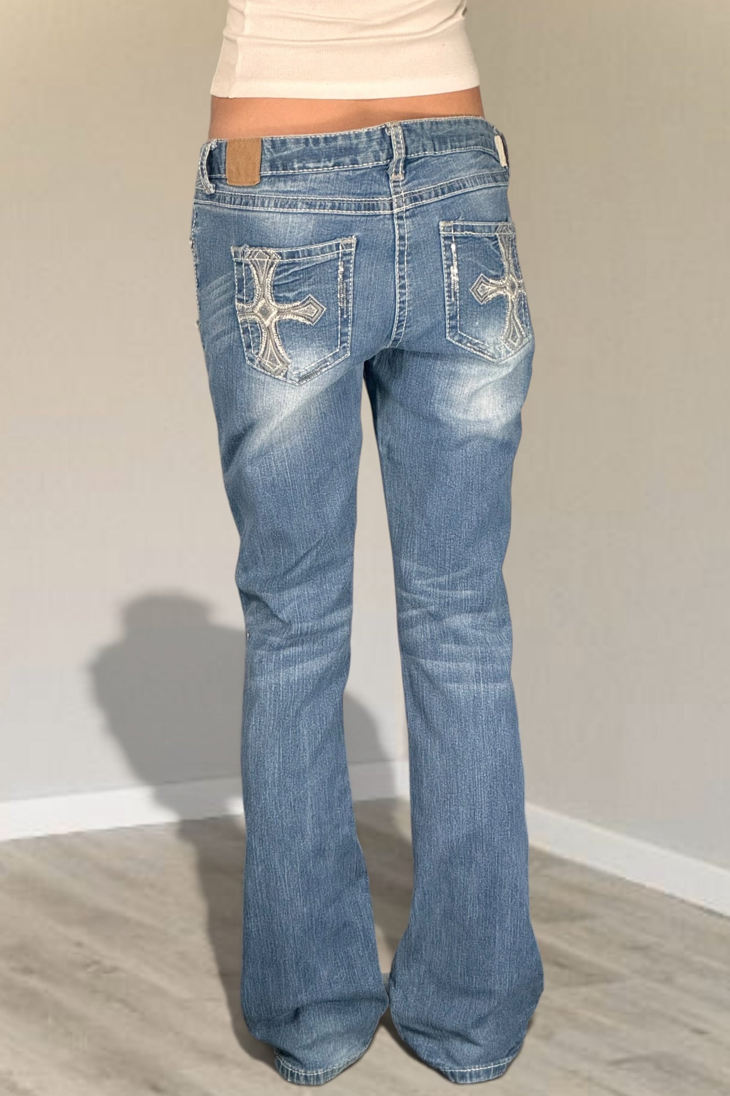 Lågmidjade jeans stl: M