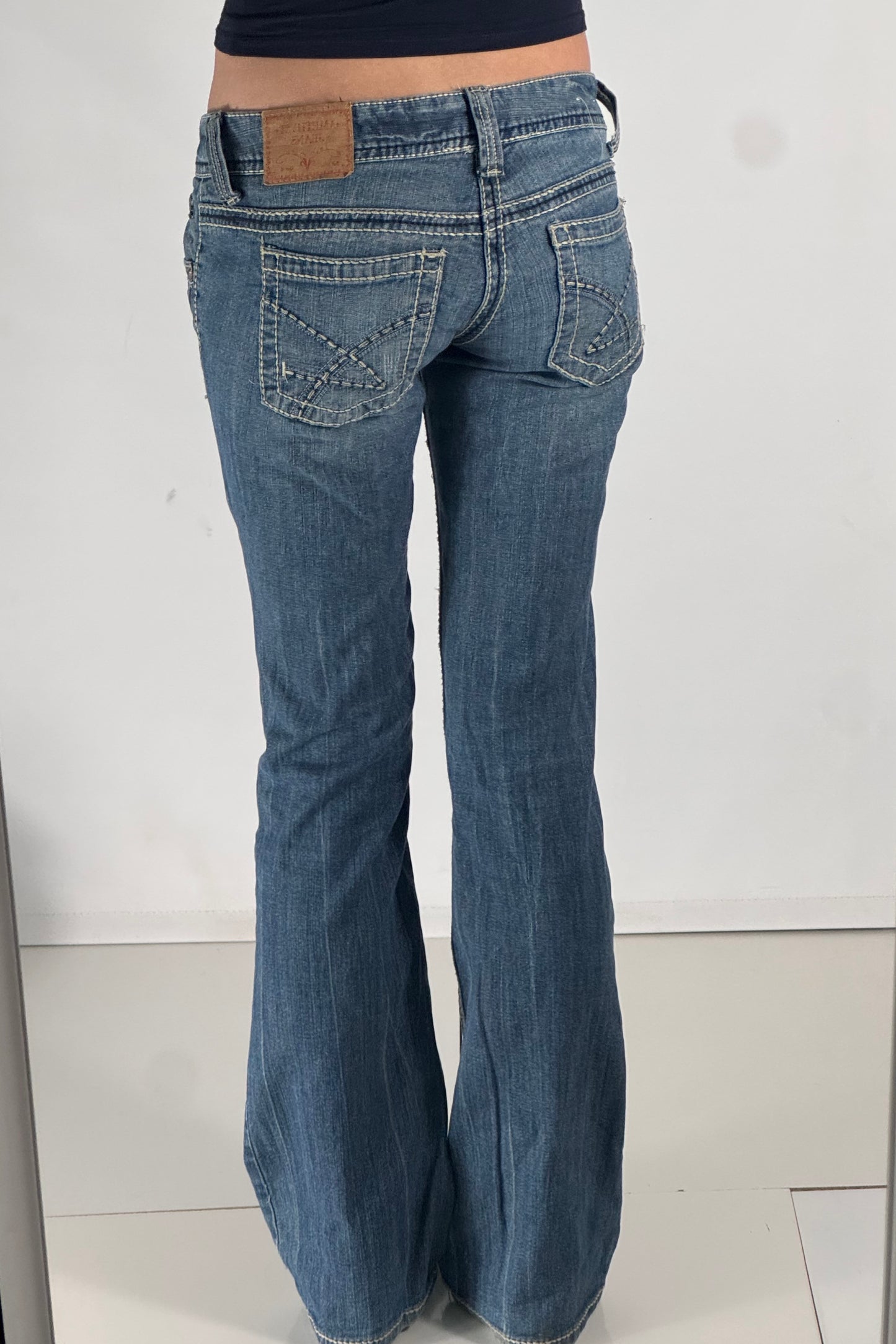 Lågmidjade jeans stl: XS
