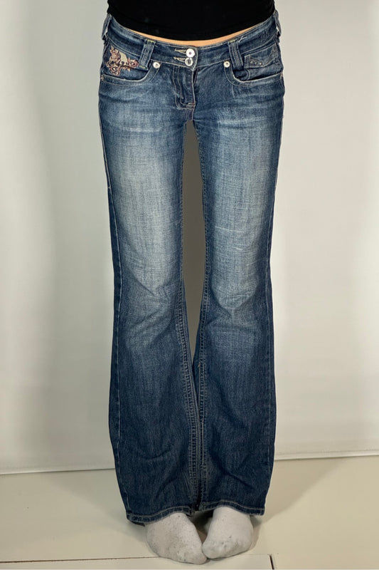 Lågmidjade jeans stl: XS/S