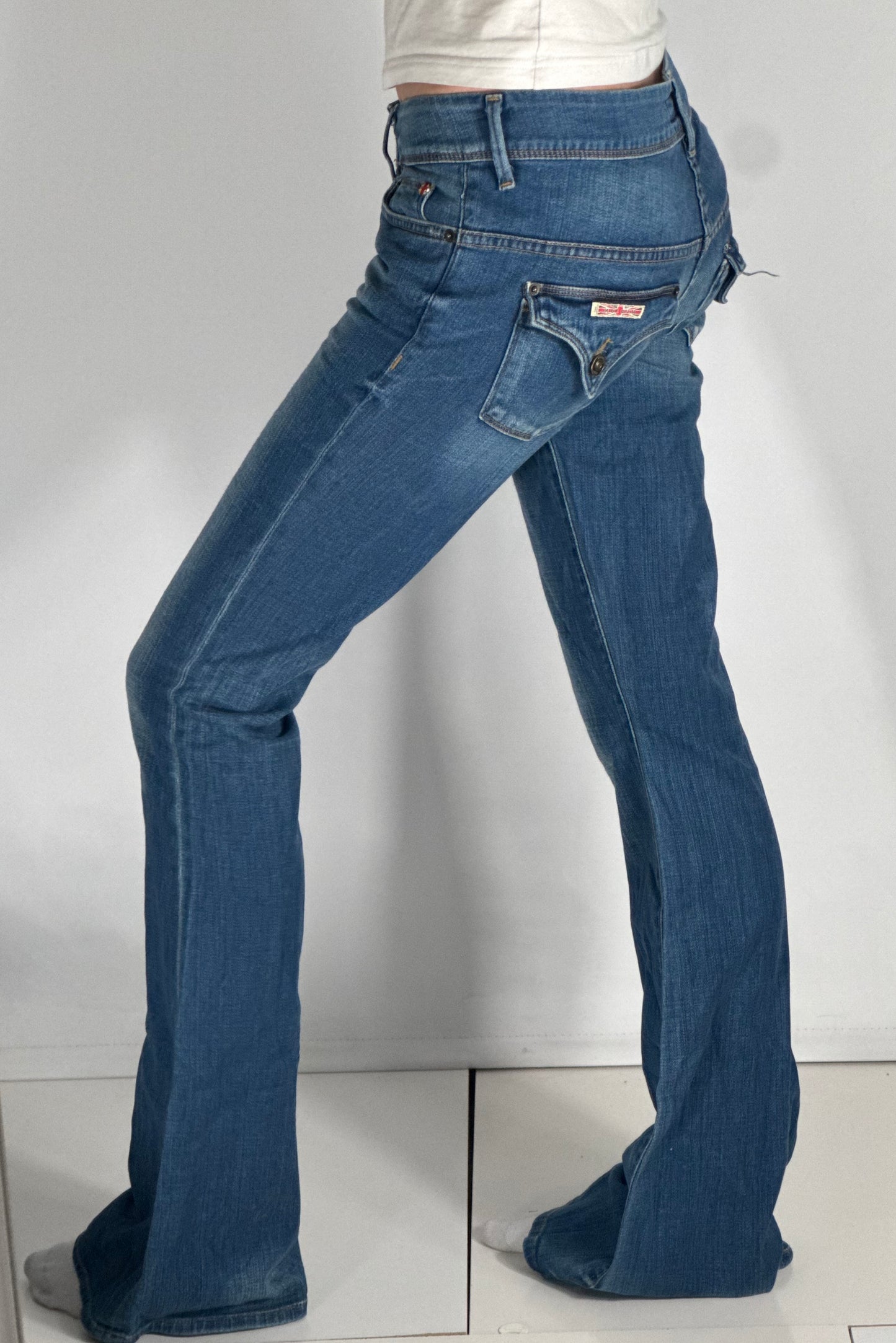 Lågmidjade jeans stl: XS