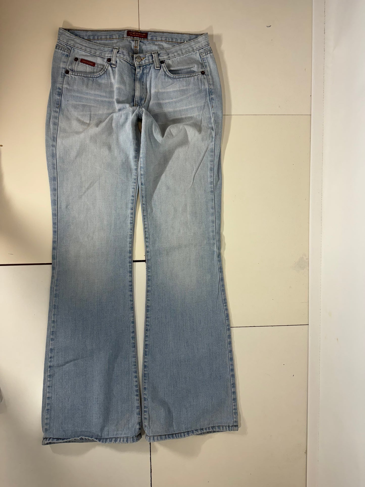 Lågmidjade jeans stl: S