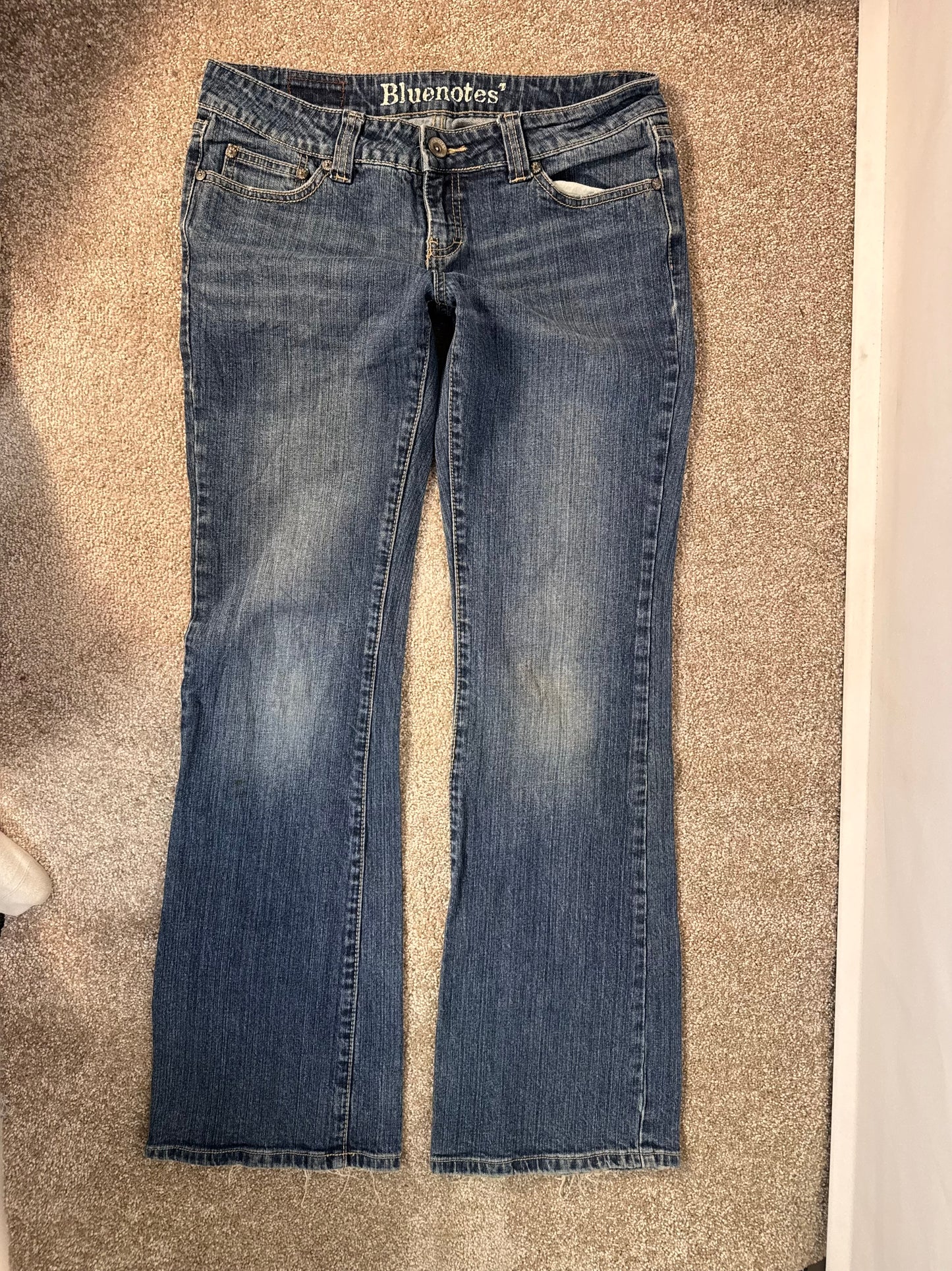 Lågmidjade jeans stl: S