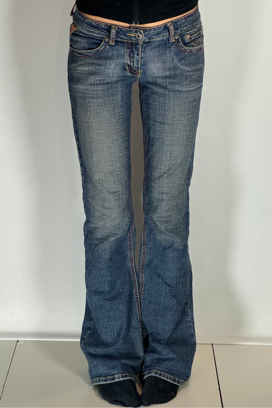 Lågmidjade jeans stl: S