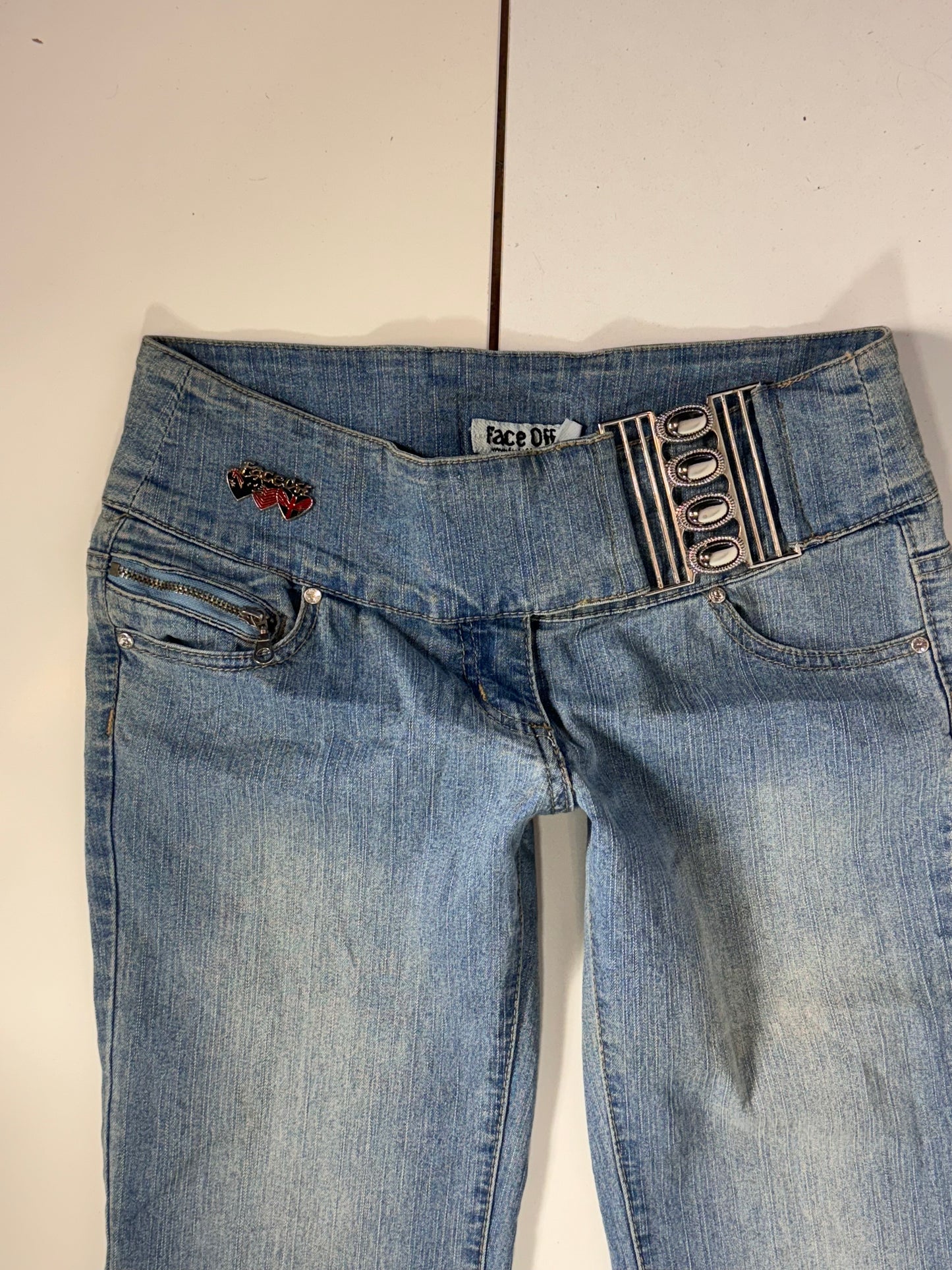 Lågmidjade jeans stl: XS