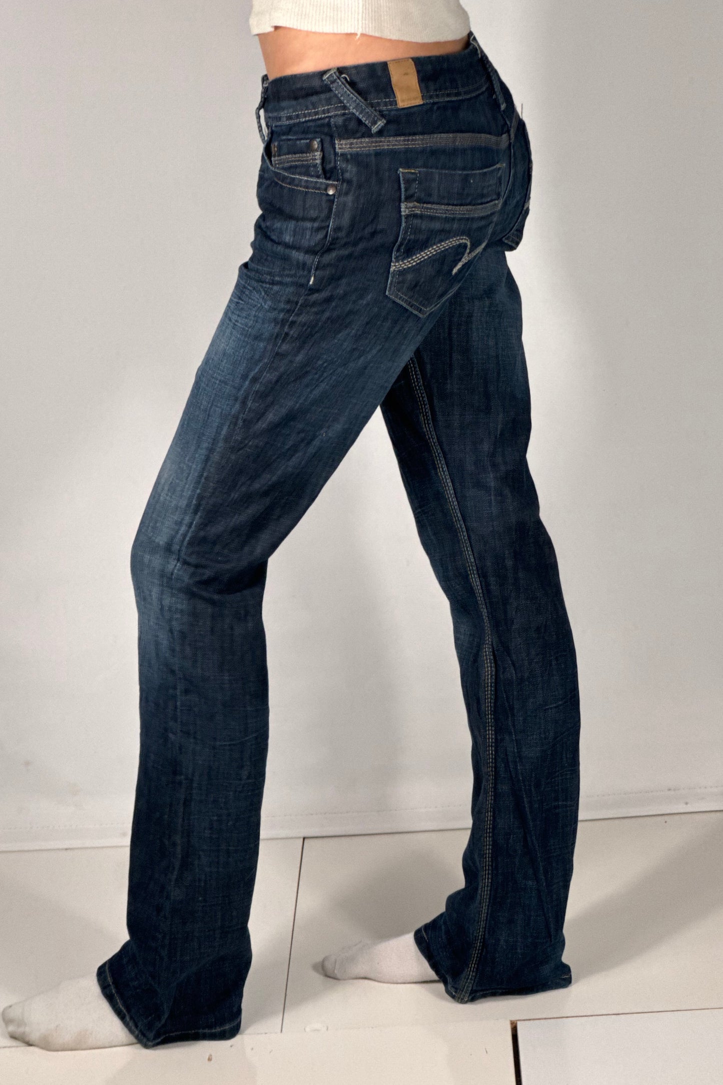Lågmidjade jeans stl: XS