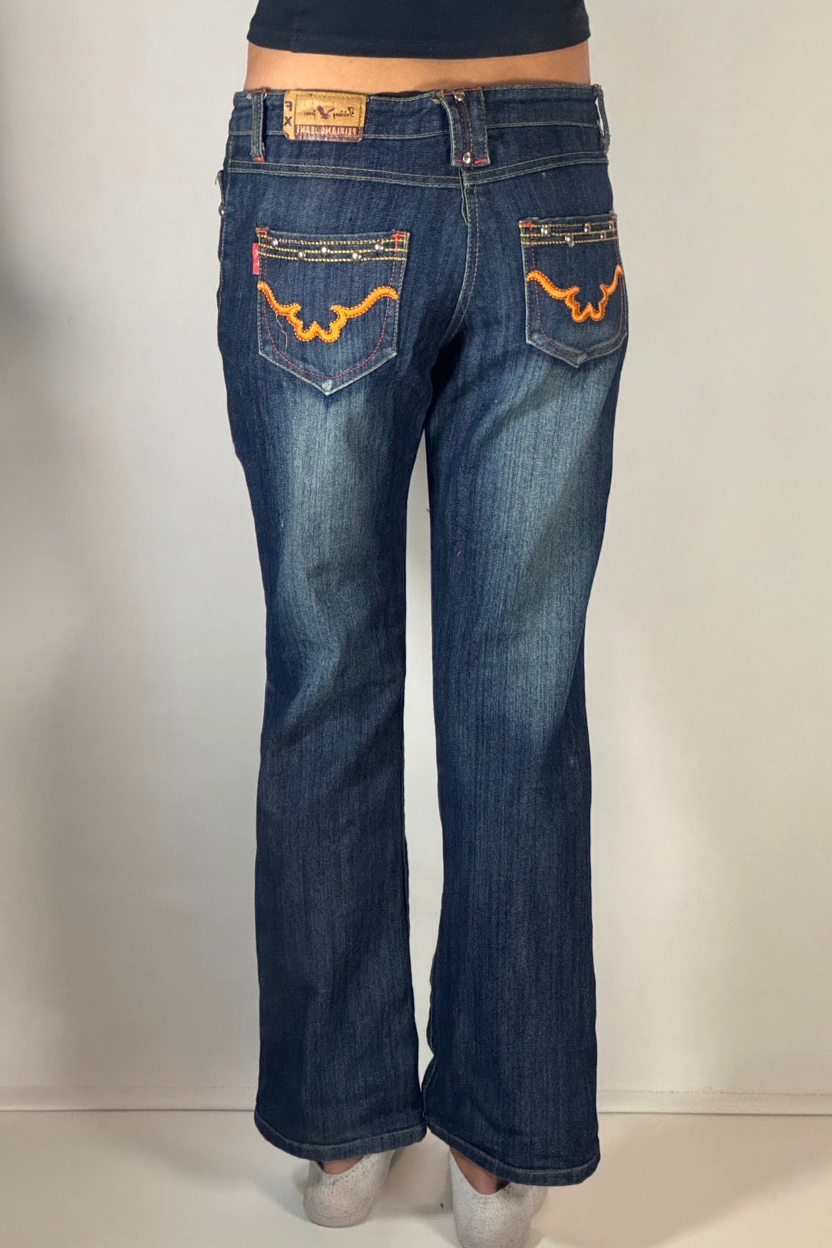 Lågmidjade jeans stl: