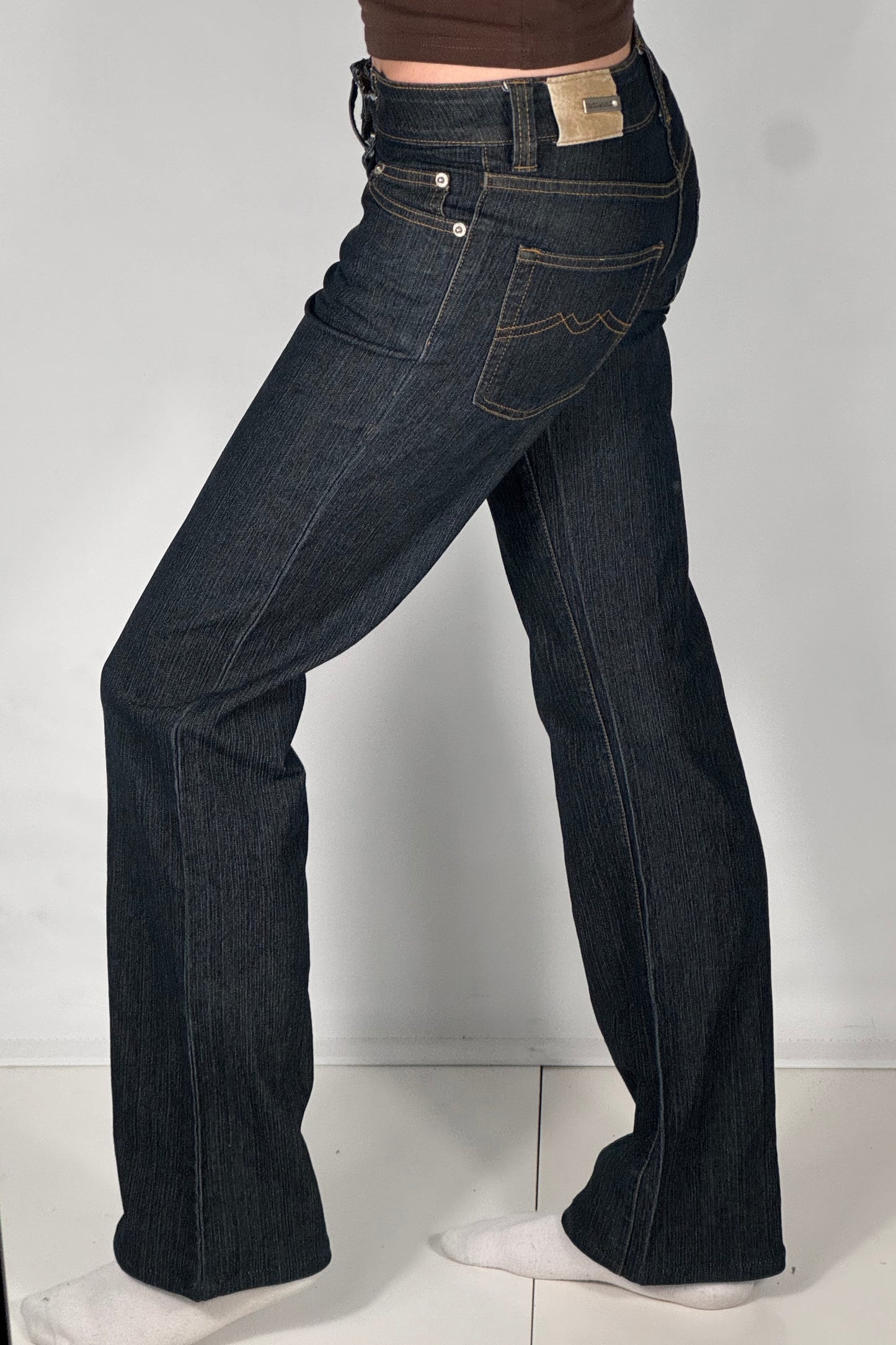 Lågmidjade jeans stl: XS