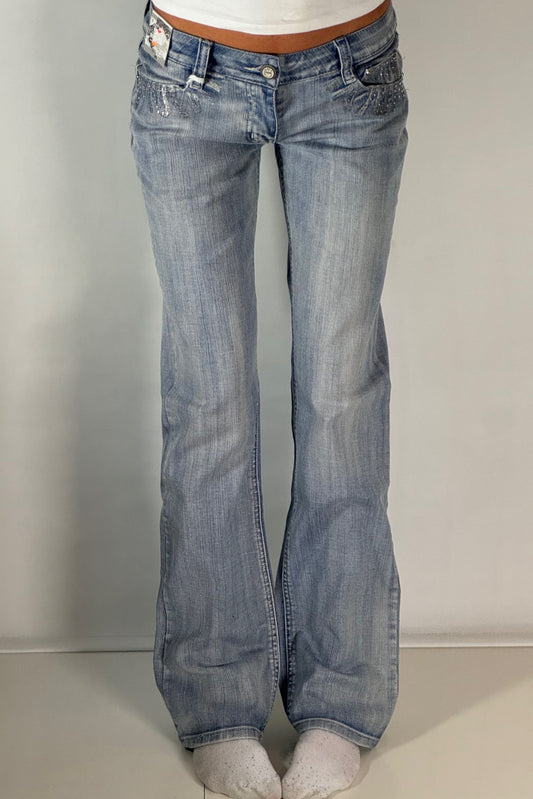 Lågmidjade jeans stl: XS/S