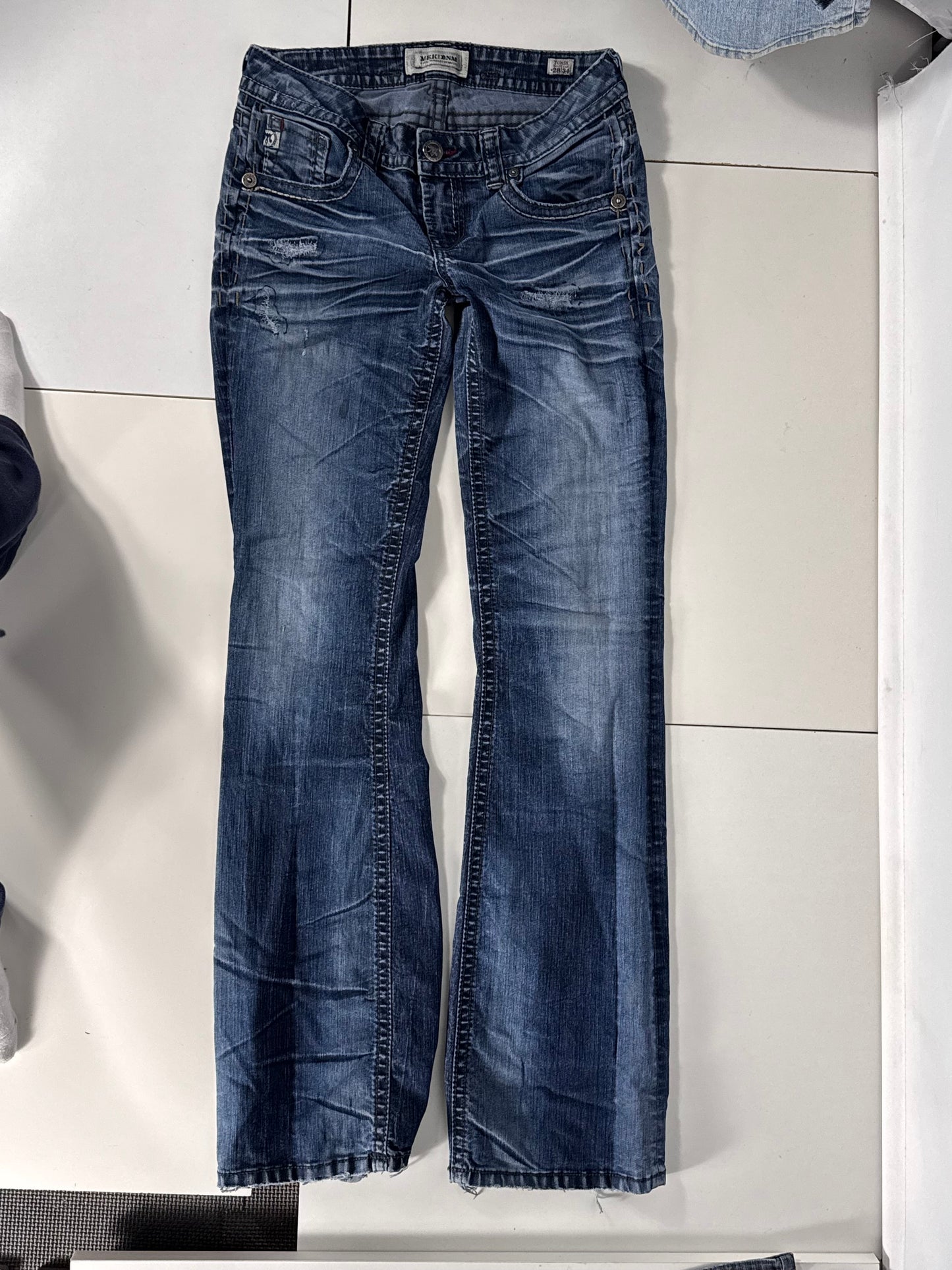 Lågmidjade jeans stl: S