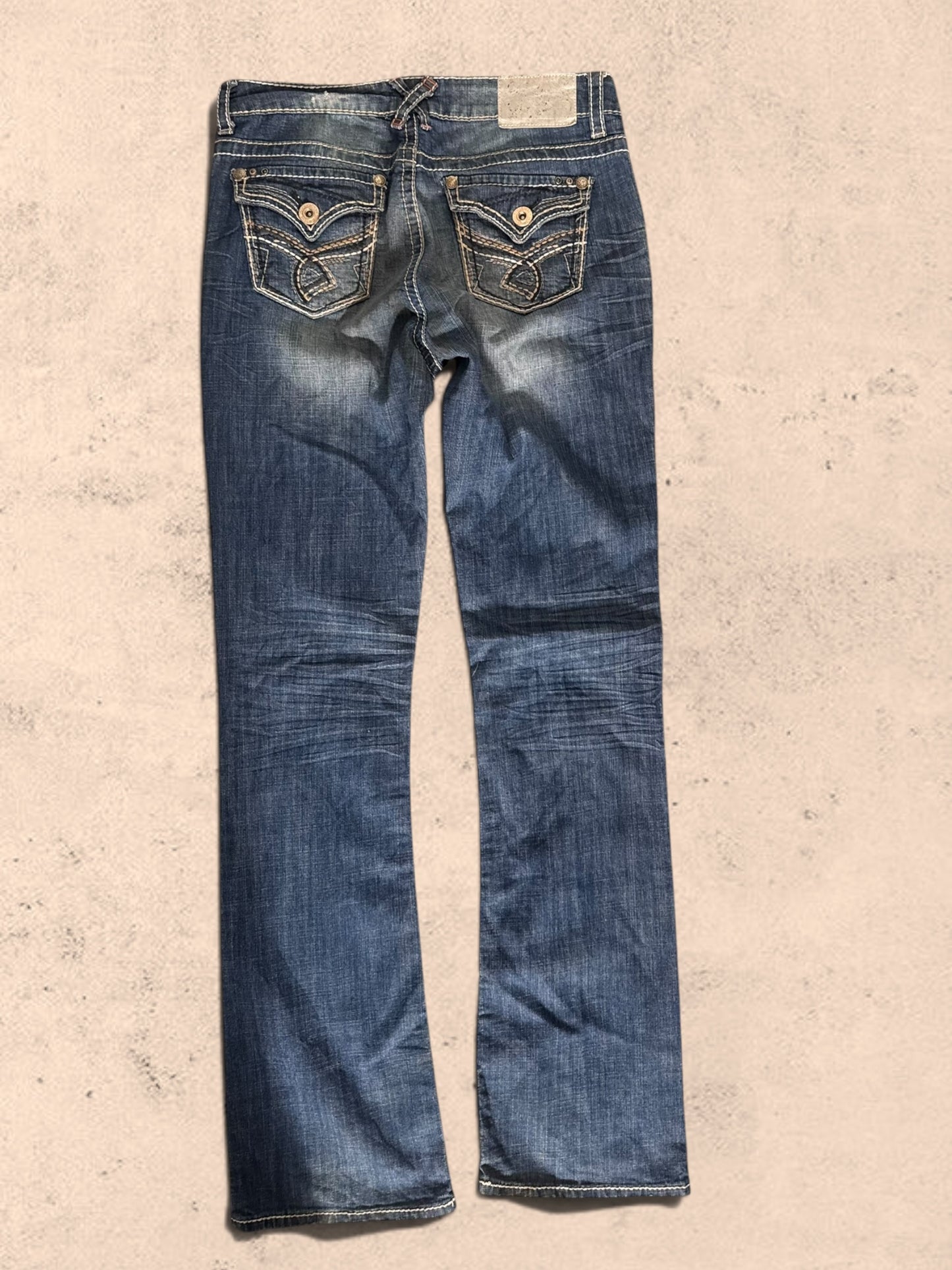 Lågmidjade jeans stl: S