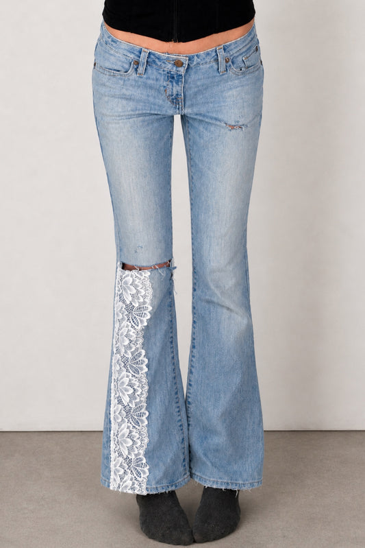 Lågmidjade jeans stl: XS