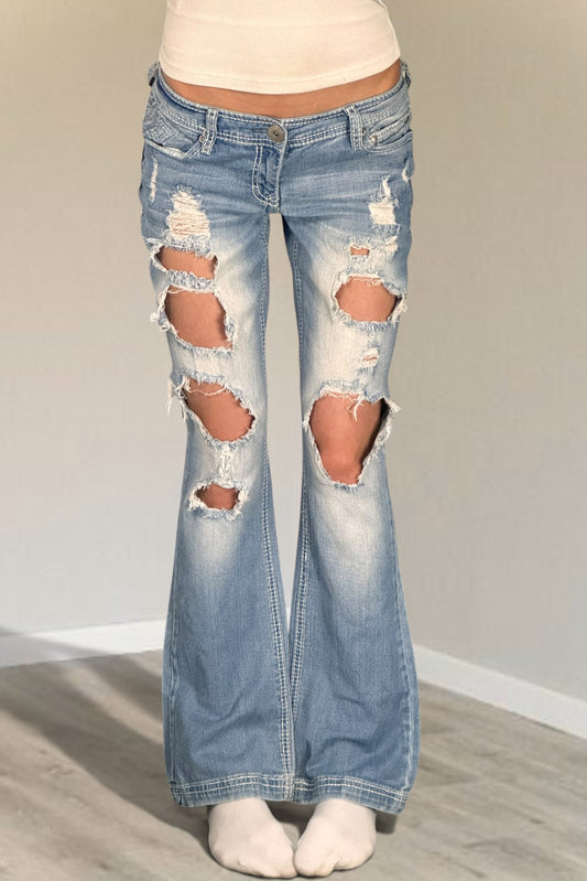 Lågmidjade jeans stl: XS/S