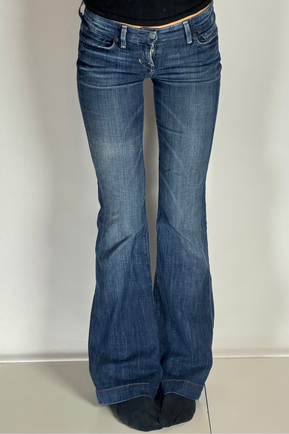 Lågmidjade jeans stl: XS
