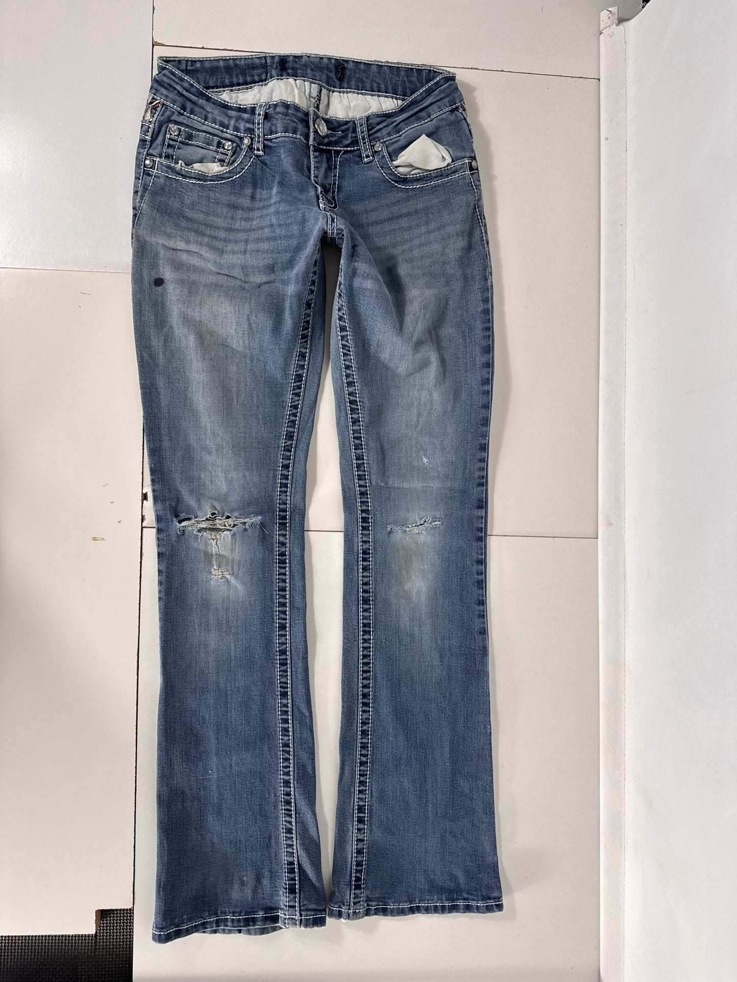 Lågmidjade jeans stl: XS